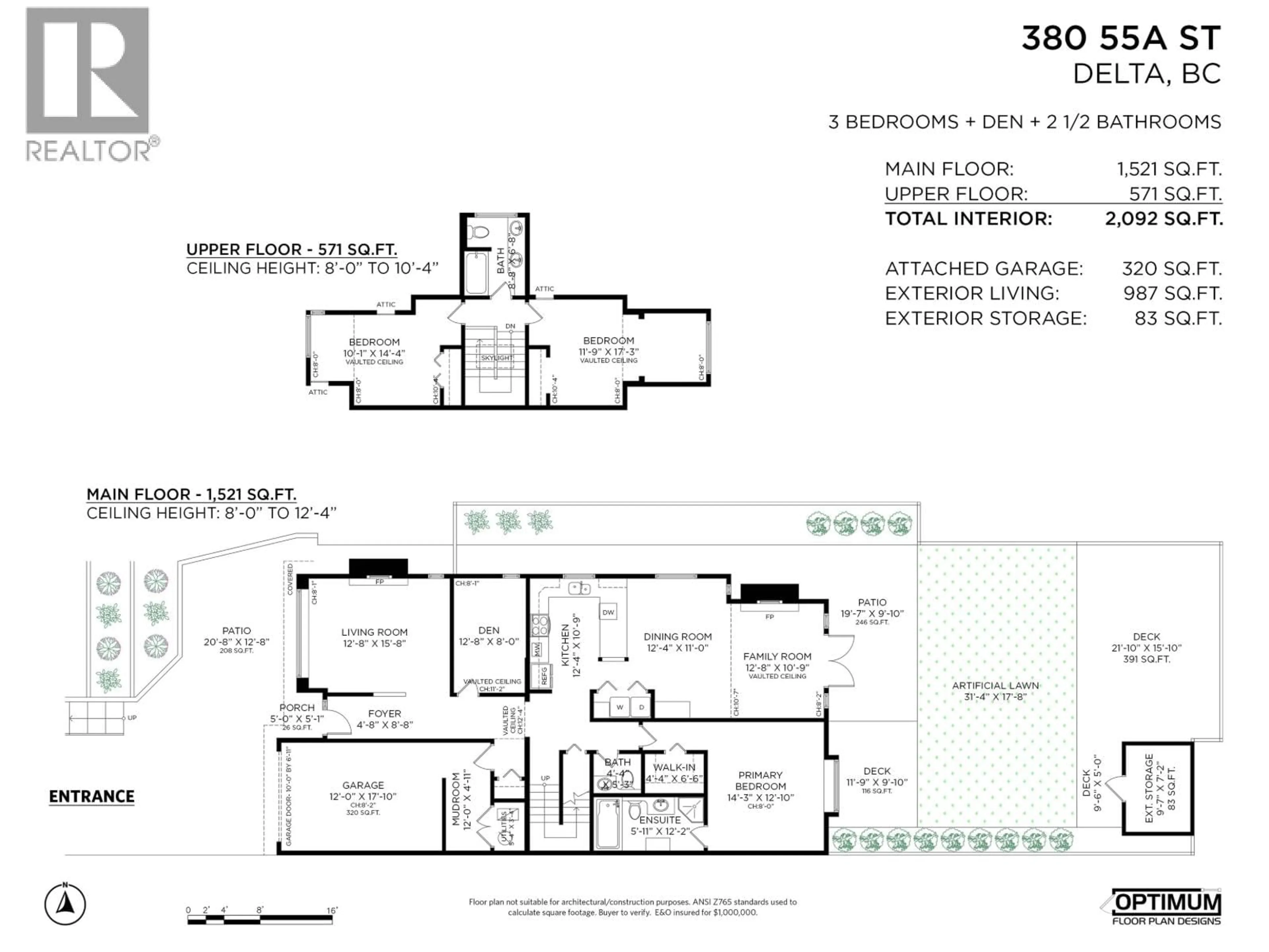 Floor plan for 380 55A STREET, Delta British Columbia V4M3L9