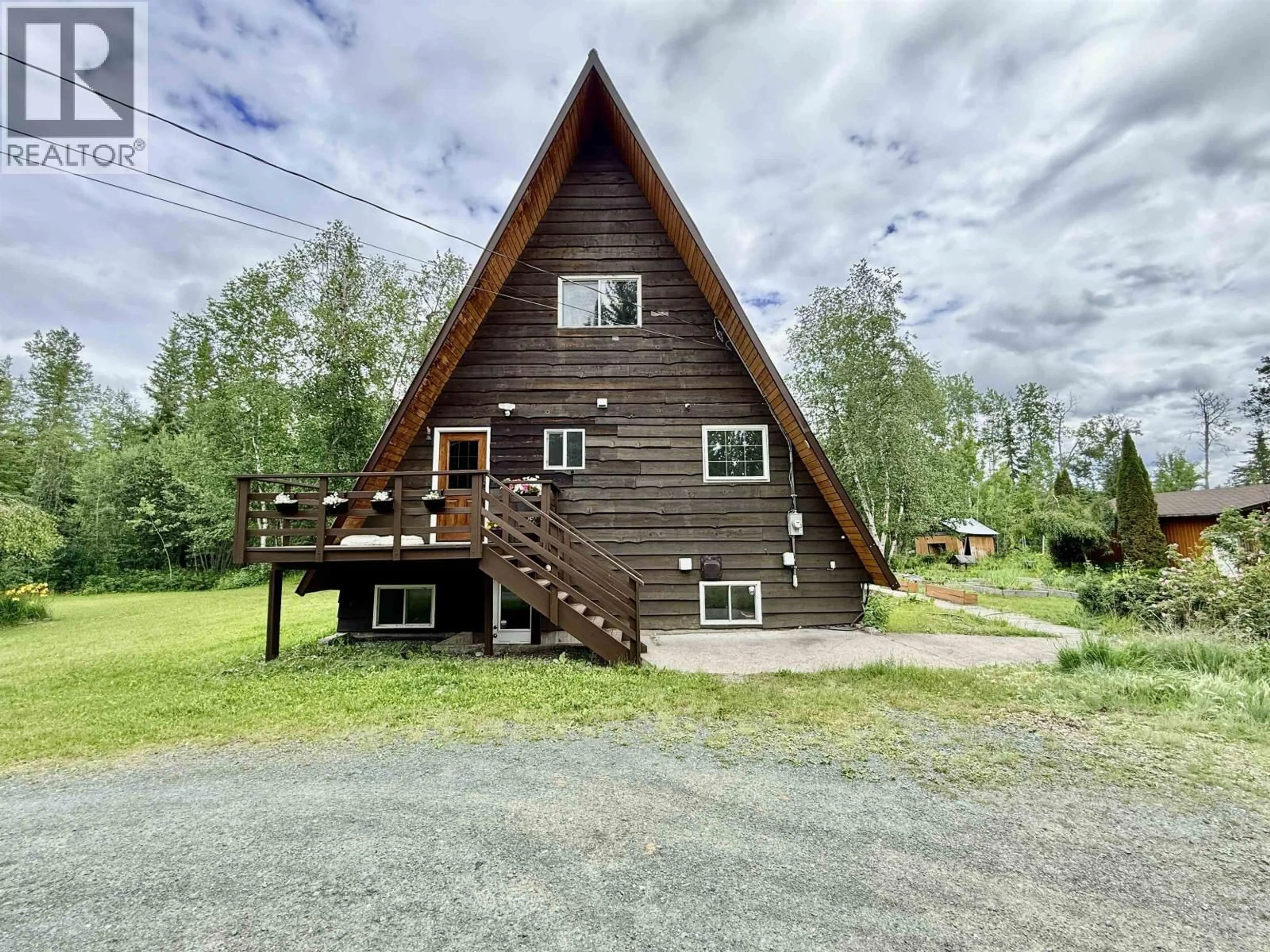 A pic from outside/outdoor area/front of a property/back of a property/a pic from drone, building for 6995 TABORVIEW DRIVE, Prince George British Columbia V2N5W4