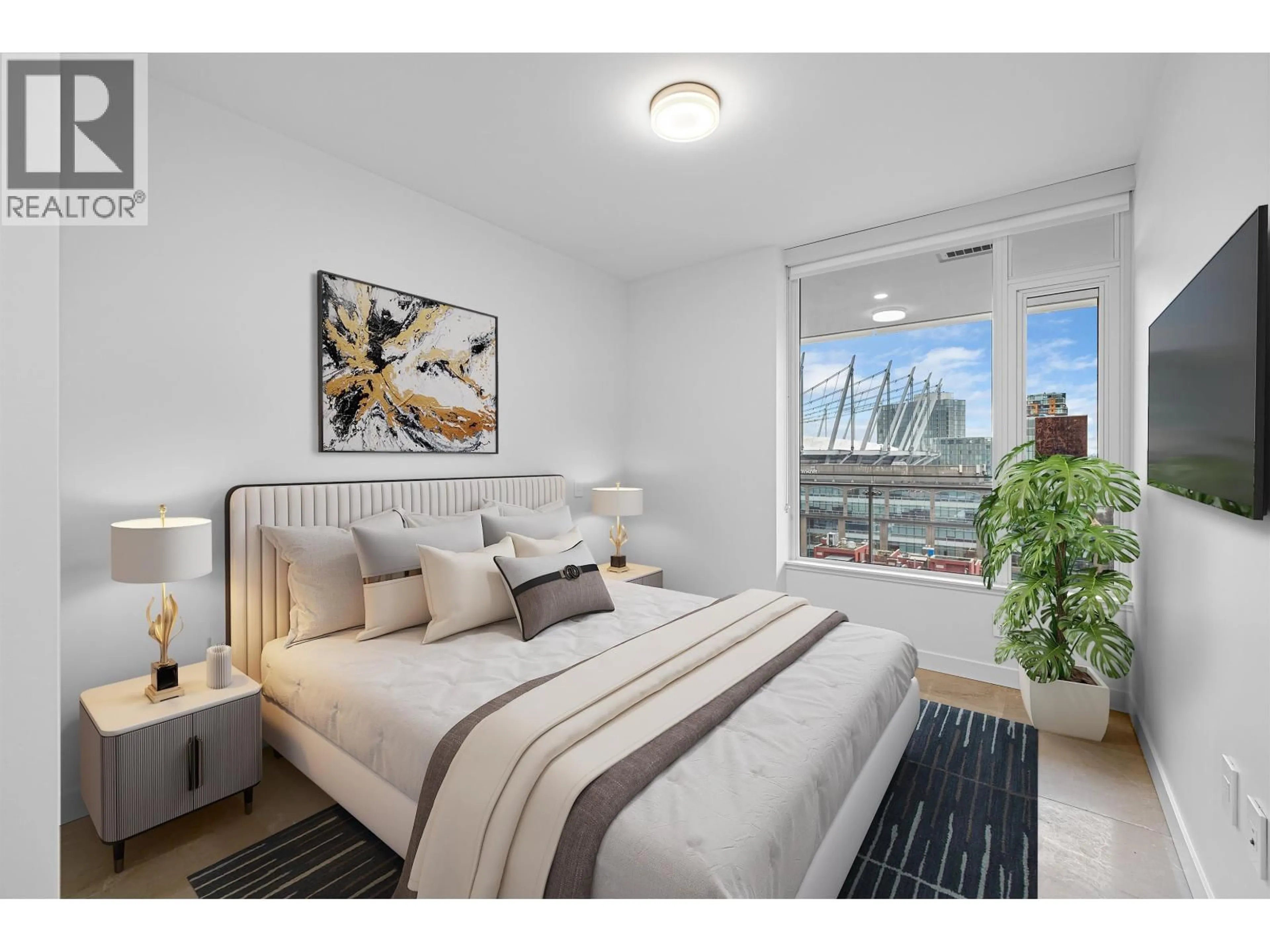 Bedroom with bed, unknown for 1203 - 885 CAMBIE STREET, Vancouver British Columbia V6B0R6