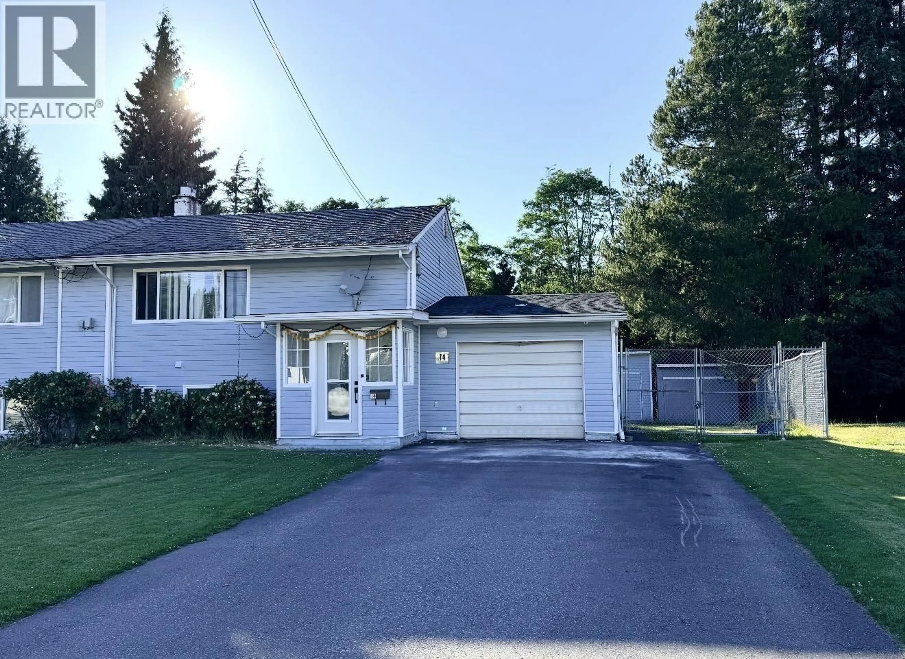 A pic from outside/outdoor area/front of a property/back of a property/a pic from drone, street for 14 GANNET CRESCENT, Kitimat British Columbia V8C1P3