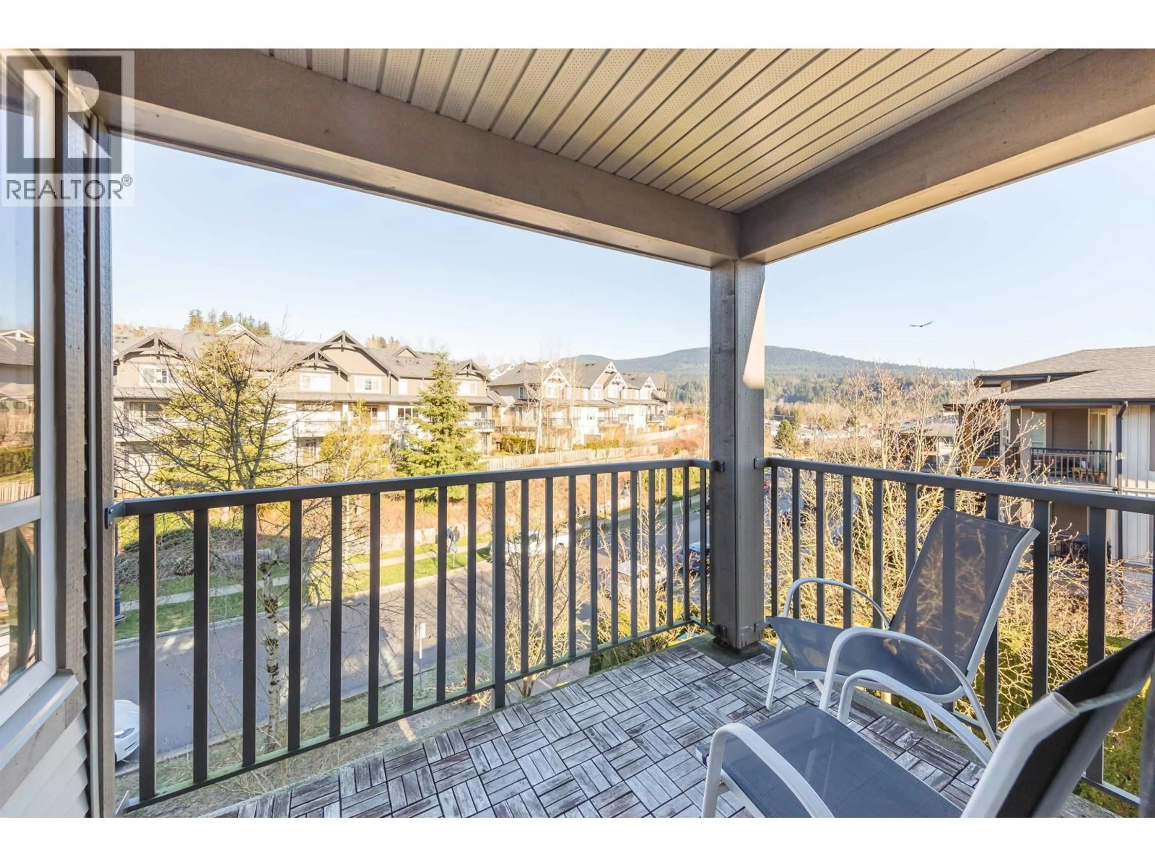 Patio, mountain view for 401 - 3132 DAYANEE SPRINGS BOULEVARD, Coquitlam British Columbia V3E0B5