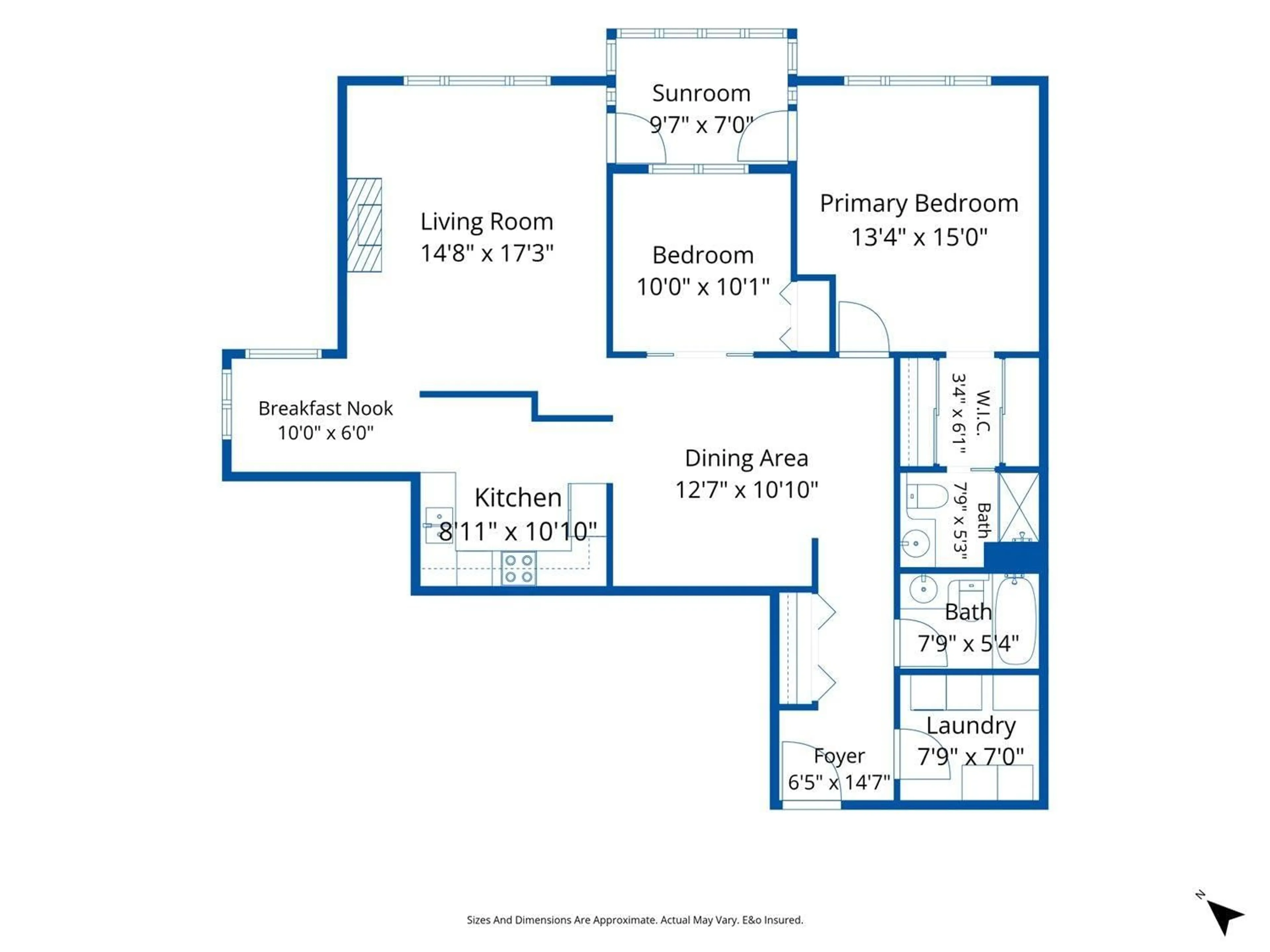 Floor plan for 207 - 45770 SPADINA AVENUE, Chilliwack British Columbia V2P1T6