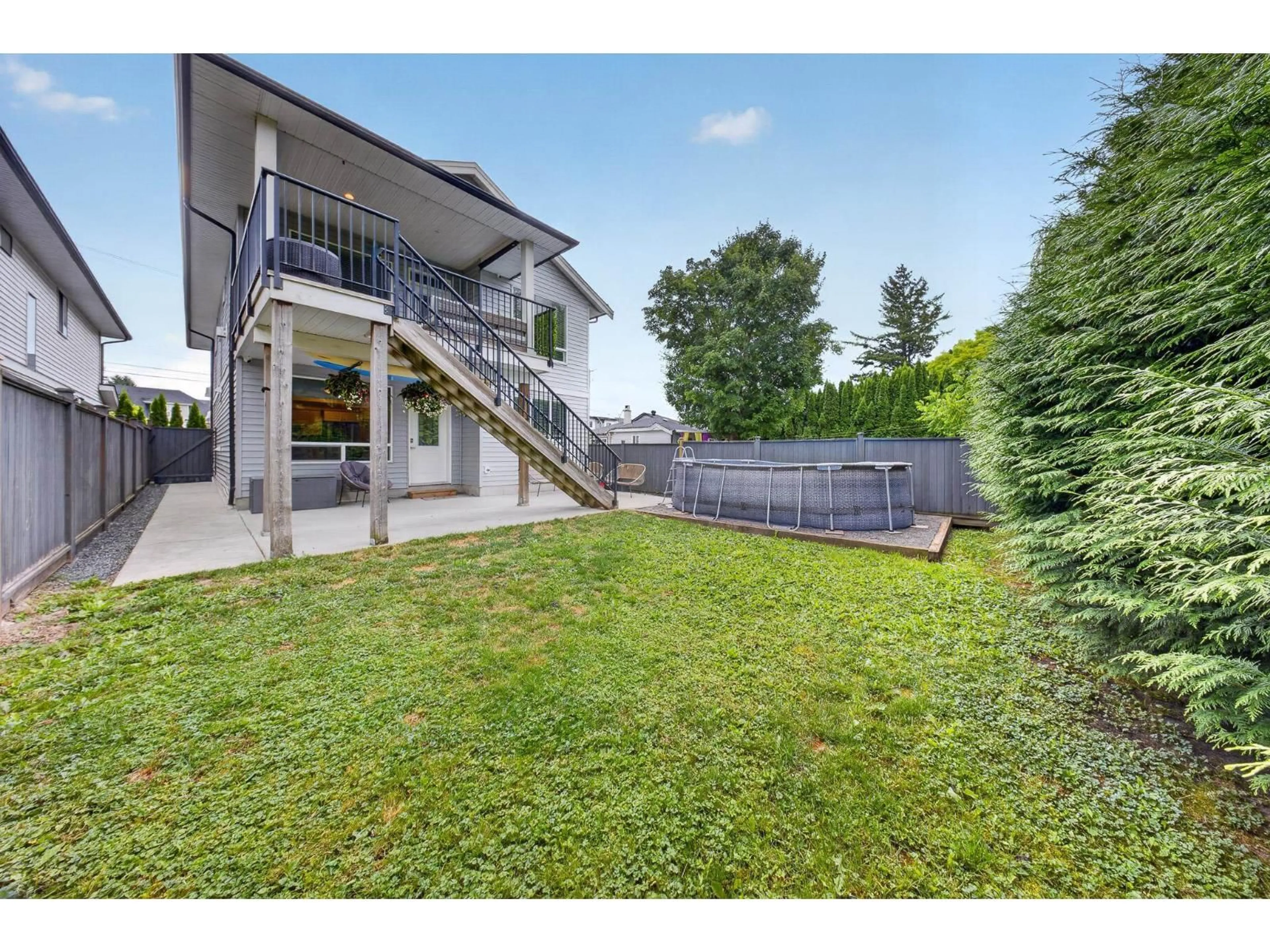 Patio, mountain view for 45386 SPADINA AVENUE, Chilliwack British Columbia V2P1V4