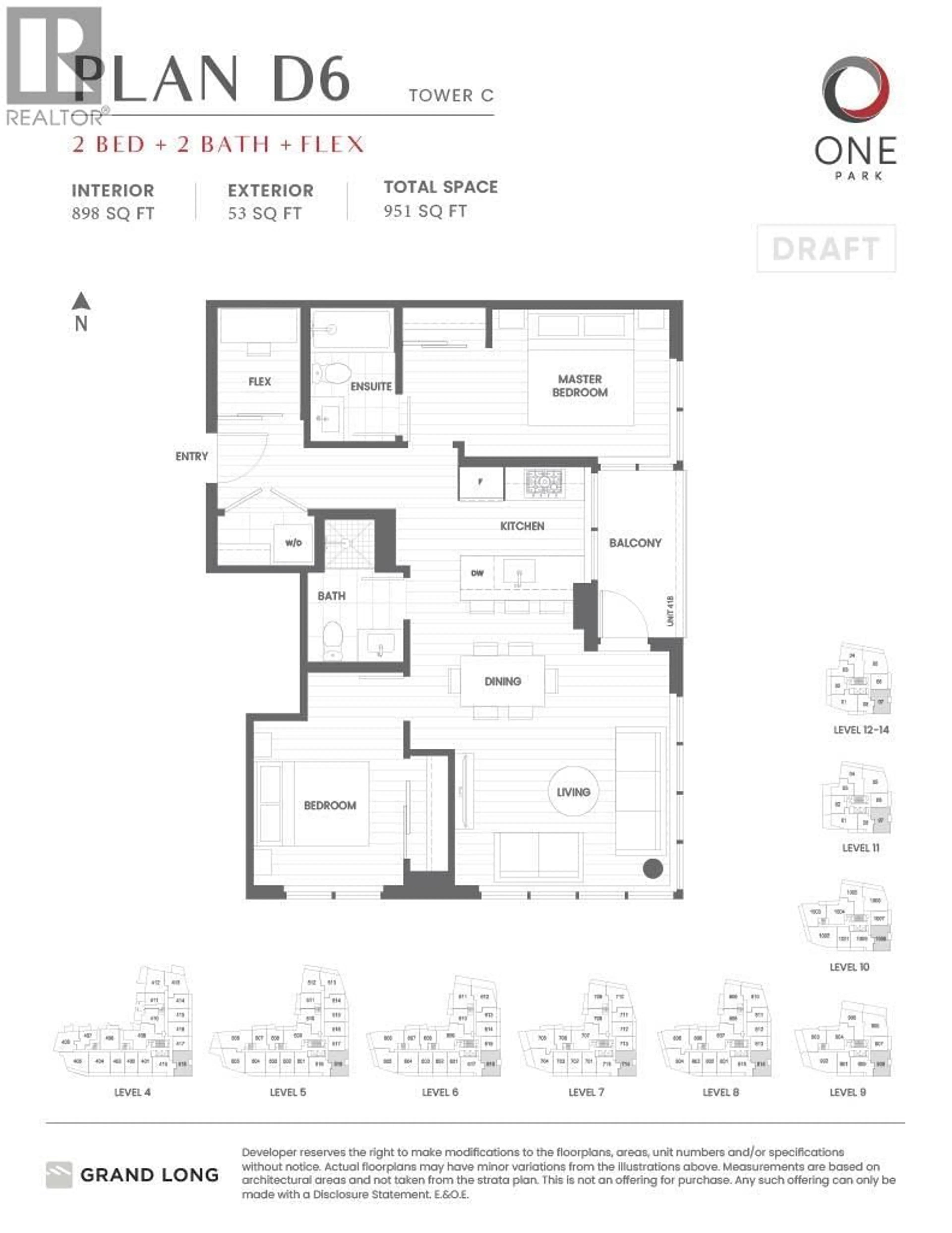 Floor plan for 518 - 6655 BUSWELL STREET, Richmond British Columbia V6Y0M4