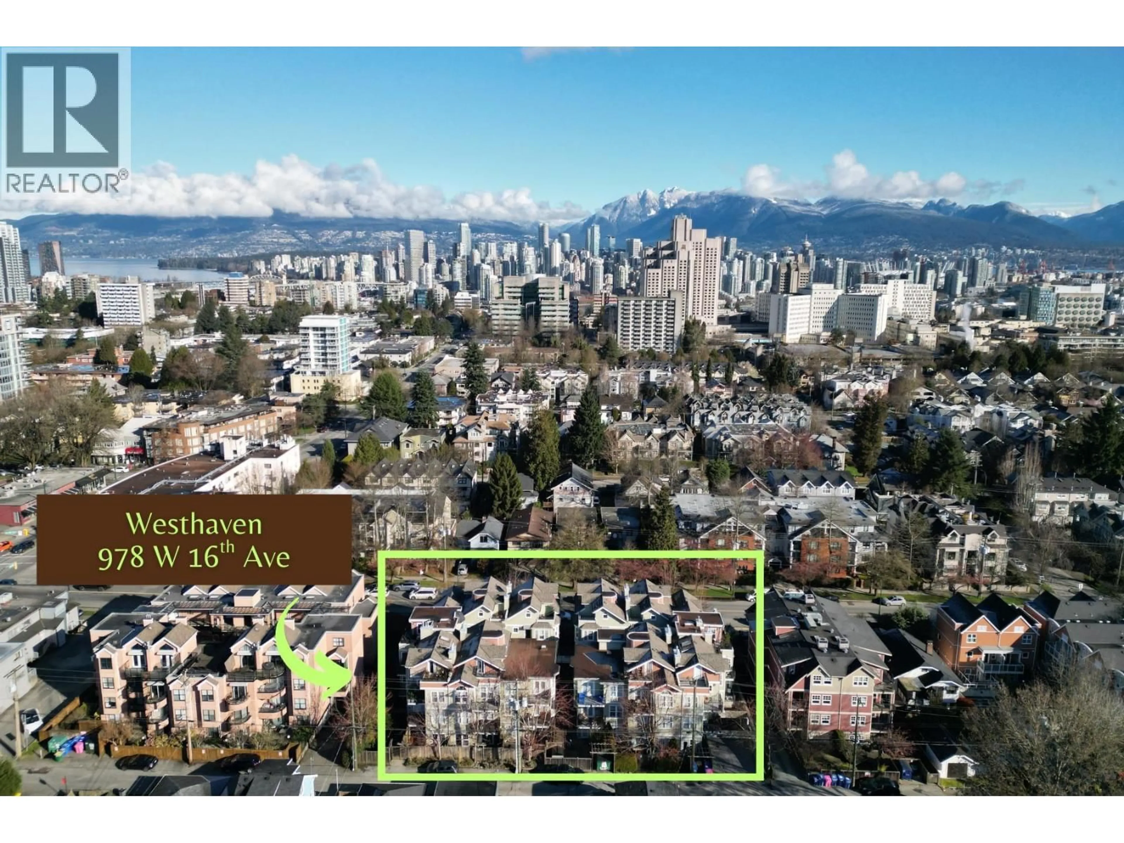 A pic from outside/outdoor area/front of a property/back of a property/a pic from drone, city buildings view from balcony for 978 16TH AVENUE, Vancouver British Columbia V5Z1T2