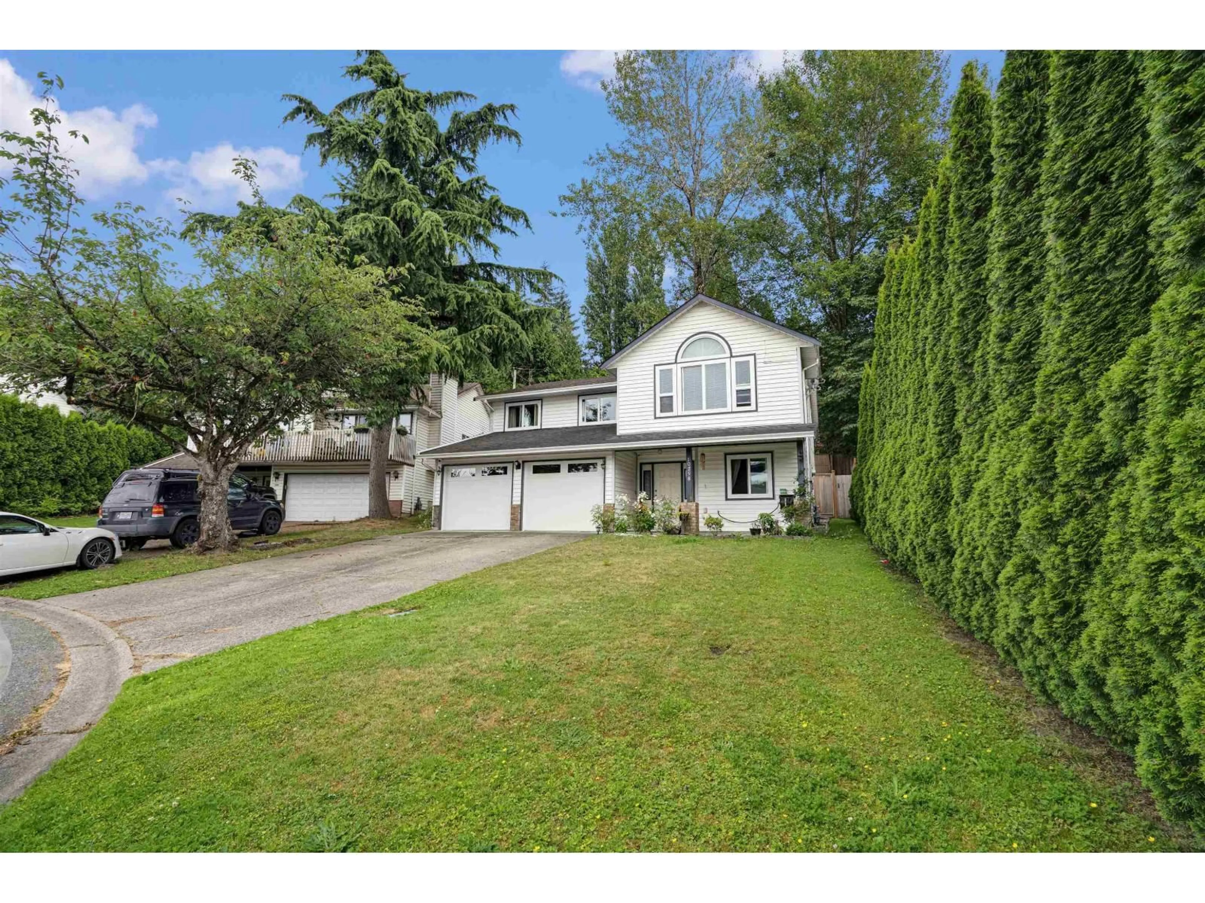 A pic from outside/outdoor area/front of a property/back of a property/a pic from drone, street for 10258 SHEAVES COURT, Delta British Columbia V4C8C9