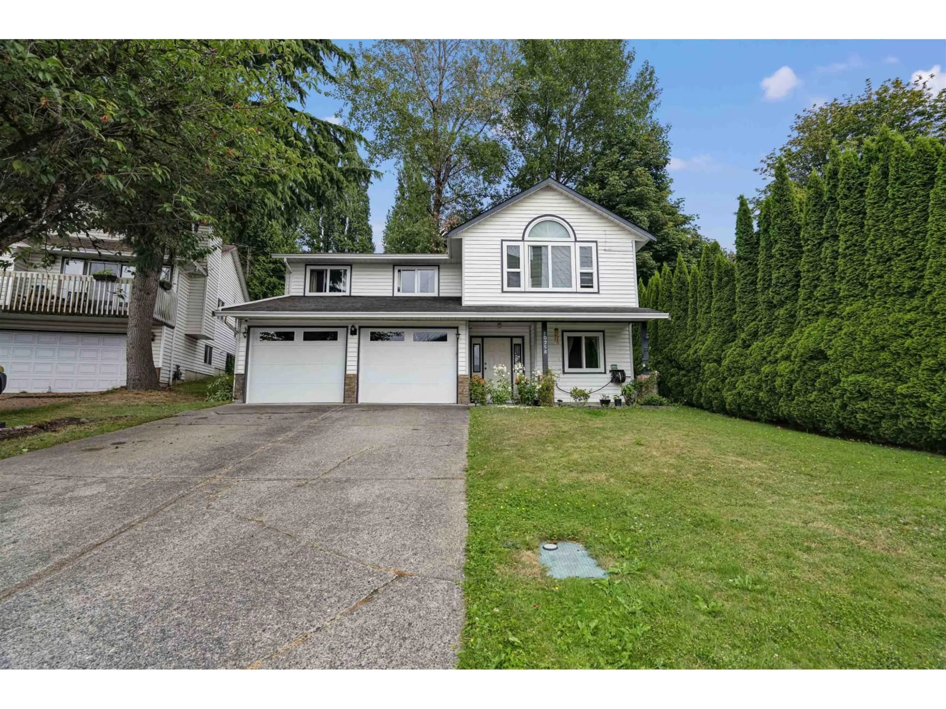 Home with vinyl exterior material, street for 10258 SHEAVES COURT, Delta British Columbia V4C8C9