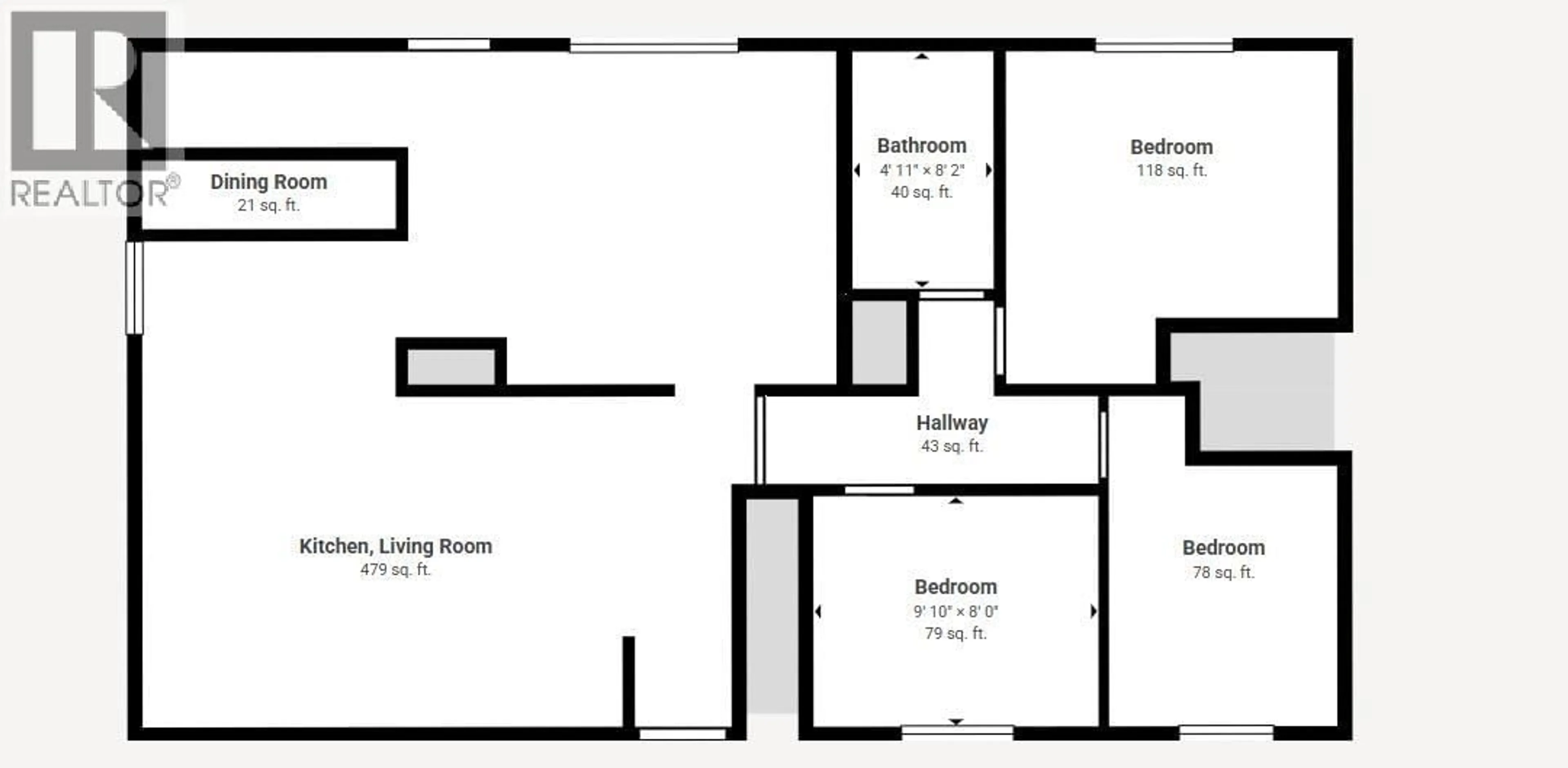 Floor plan for 465 ROBERTSON AVENUE, Quesnel British Columbia V2J3L3