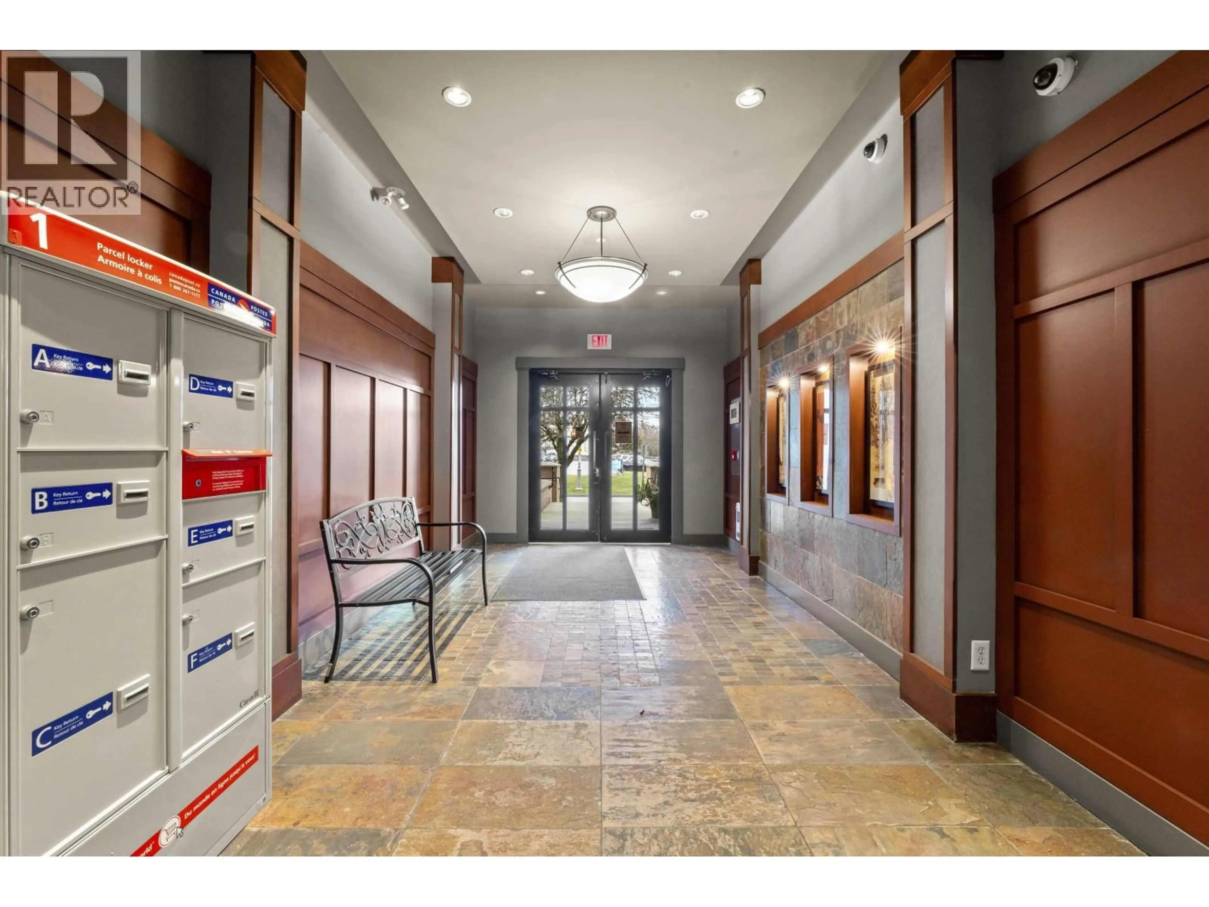 Indoor foyer for 212 - 5740 TORONTO ROAD, Vancouver British Columbia V6T1L2