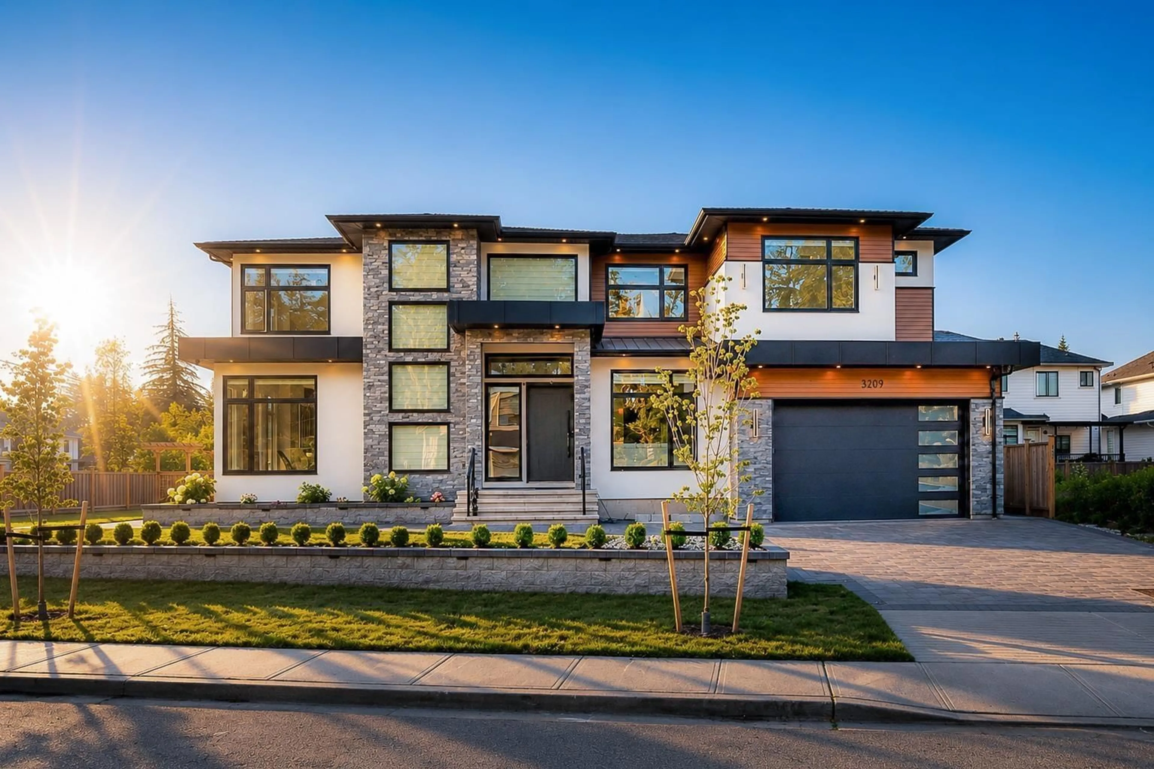 Home with brick exterior material, street for 3209 198 STREET, Langley British Columbia V3A0N9