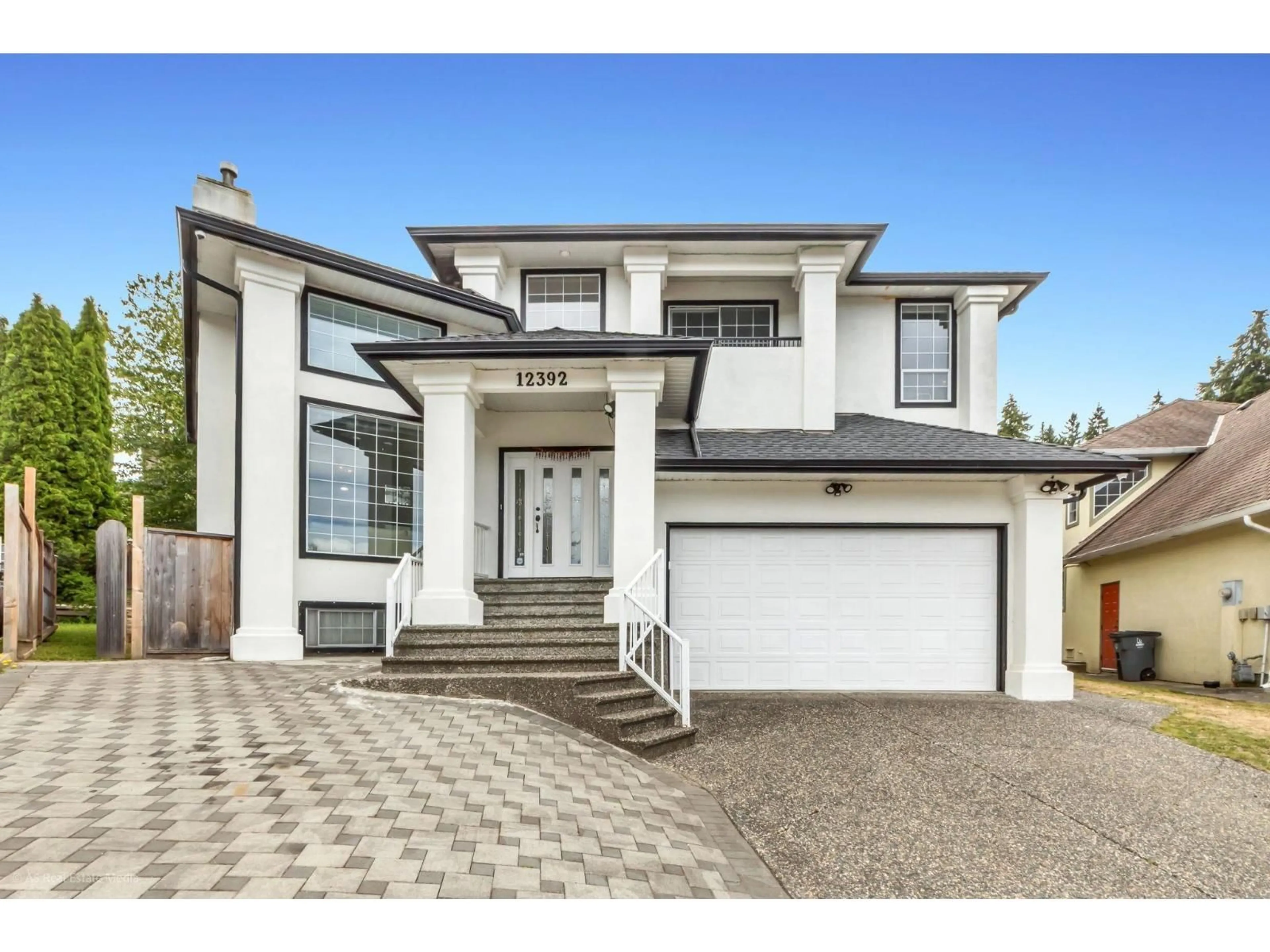 Home with vinyl exterior material, street for 12392 63A AVENUE, Surrey British Columbia V3X3H4