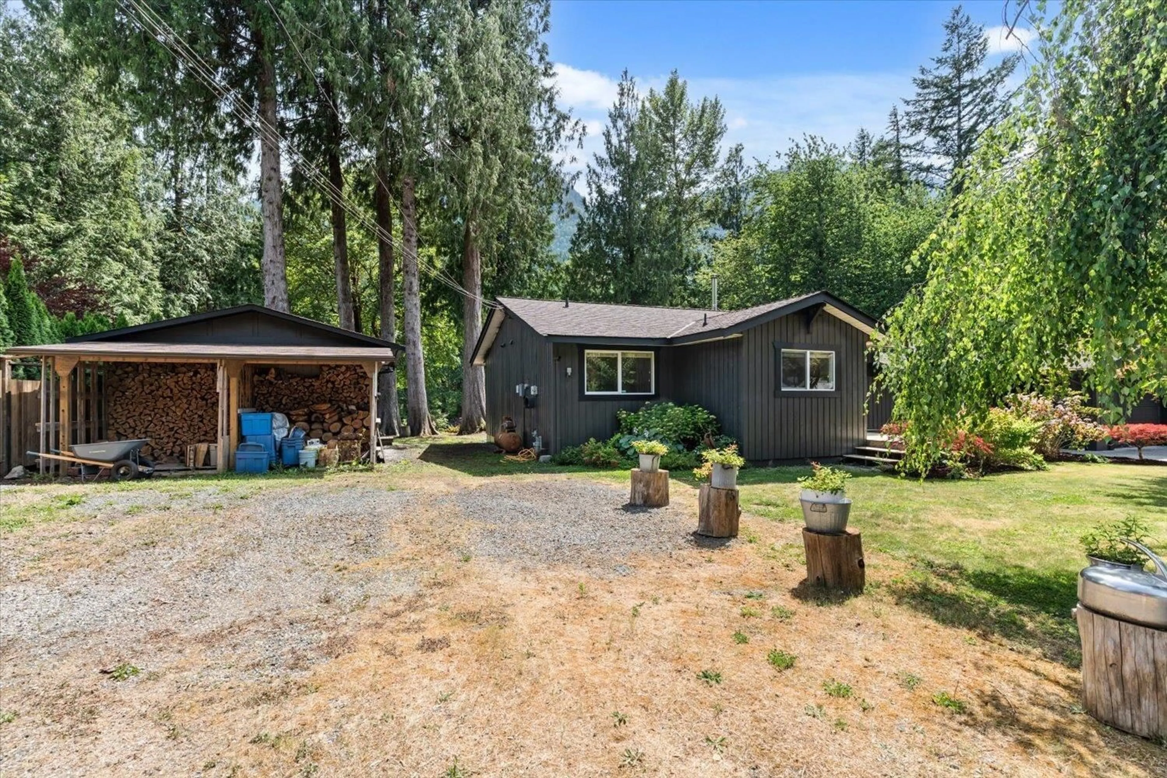 A pic from outside/outdoor area/front of a property/back of a property/a pic from drone, unknown for 49322 NEVILLE ROAD, Sardis - Chwk River Valley British Columbia V4Z1C3