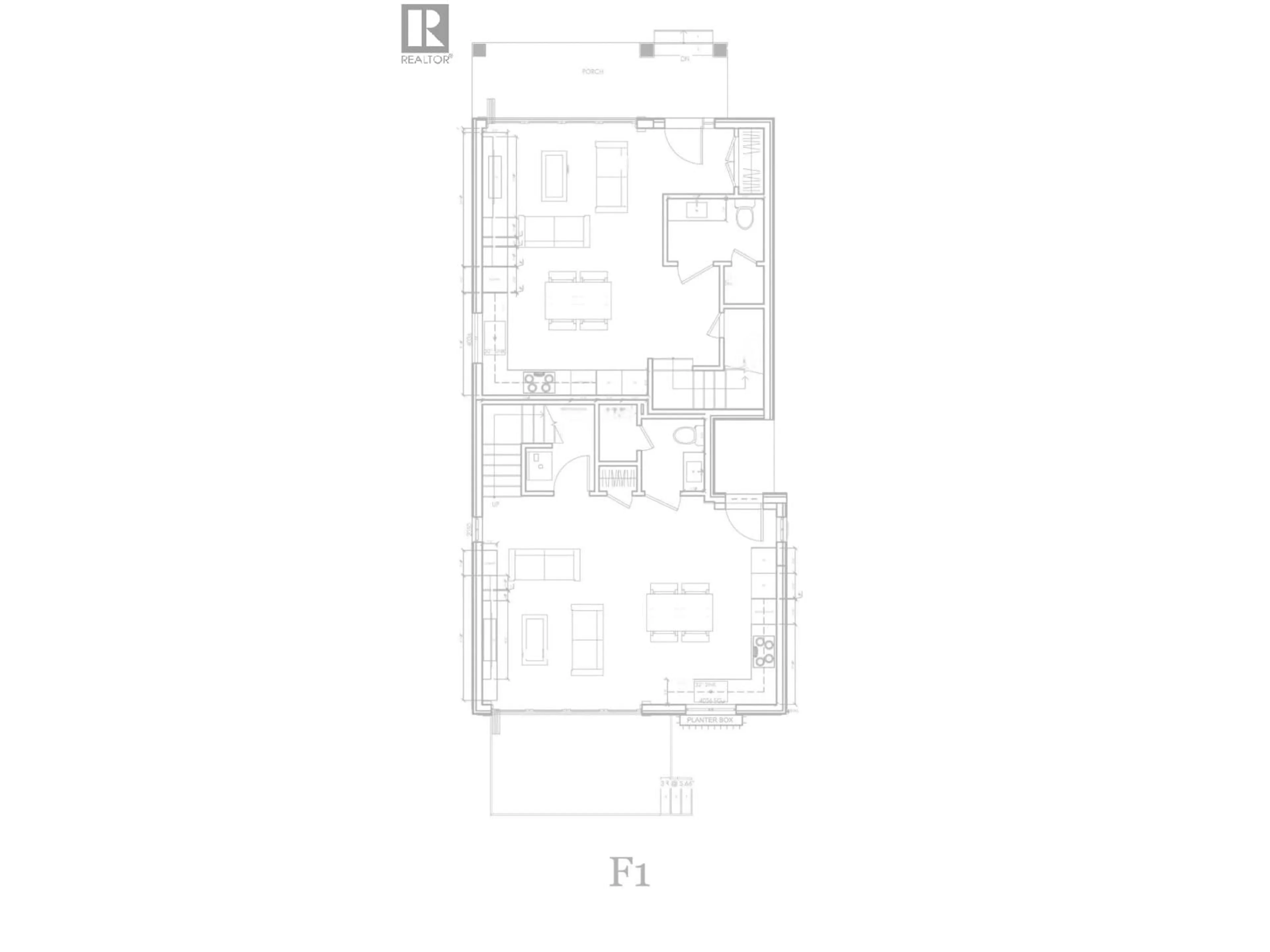 Floor plan for 1 - 3638 3RD AVENUE, Vancouver British Columbia V6R1L9