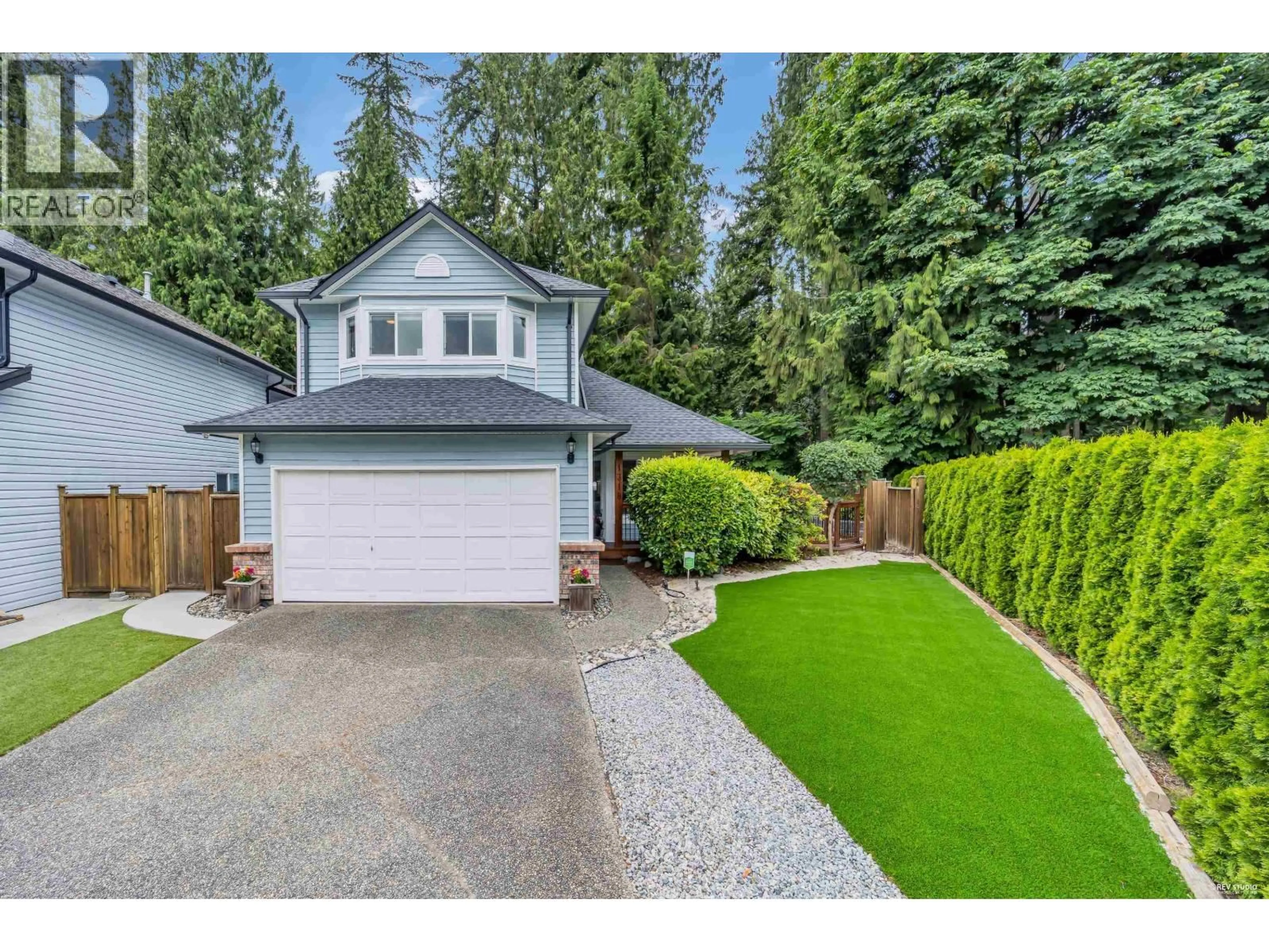 A pic from outside/outdoor area/front of a property/back of a property/a pic from drone, street for 1318 MCLELLAN DRIVE, Coquitlam British Columbia V3E2K3