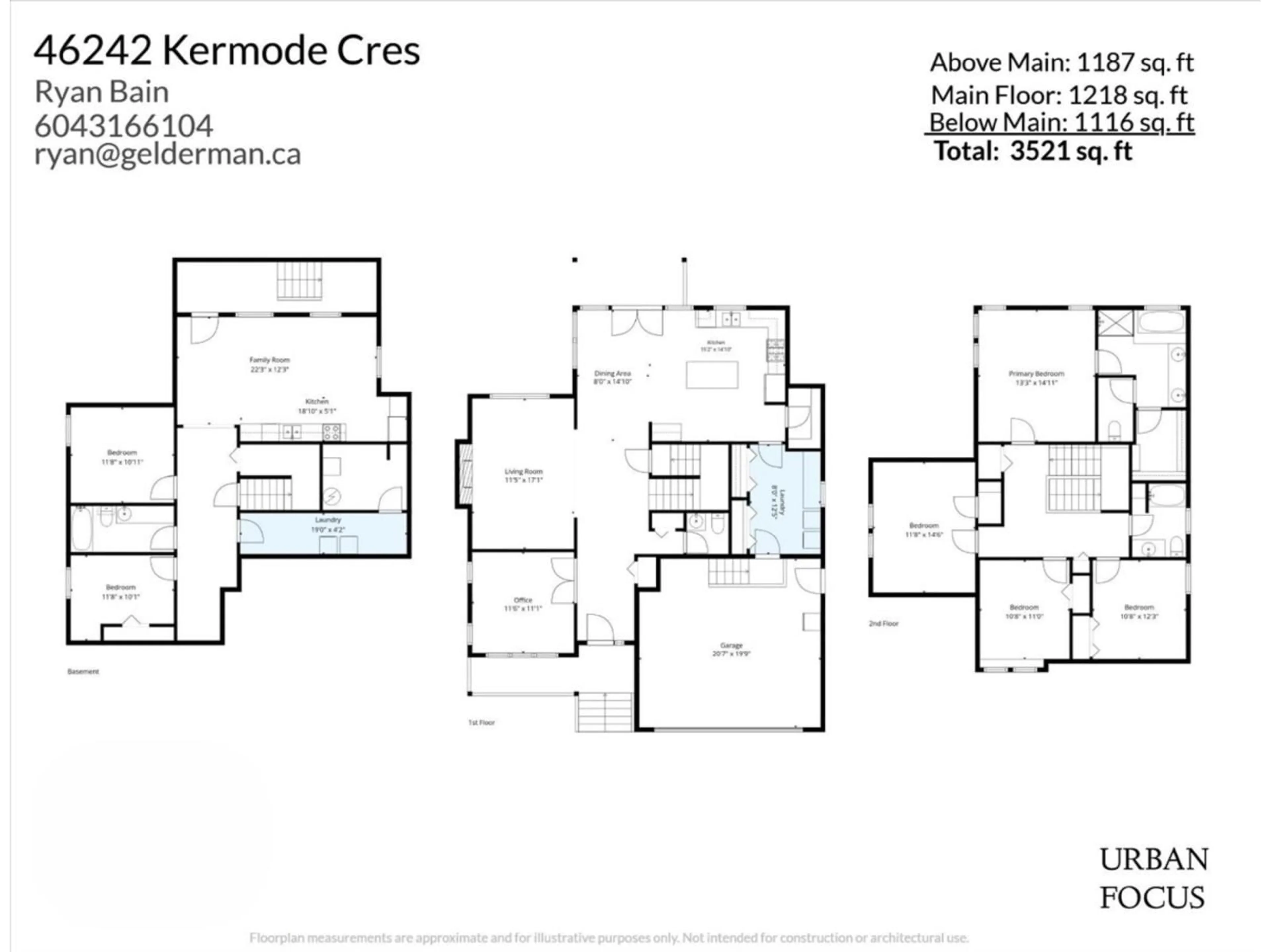 Floor plan for 46242 KERMODE CRESCENT, Chilliwack British Columbia V2R0C7
