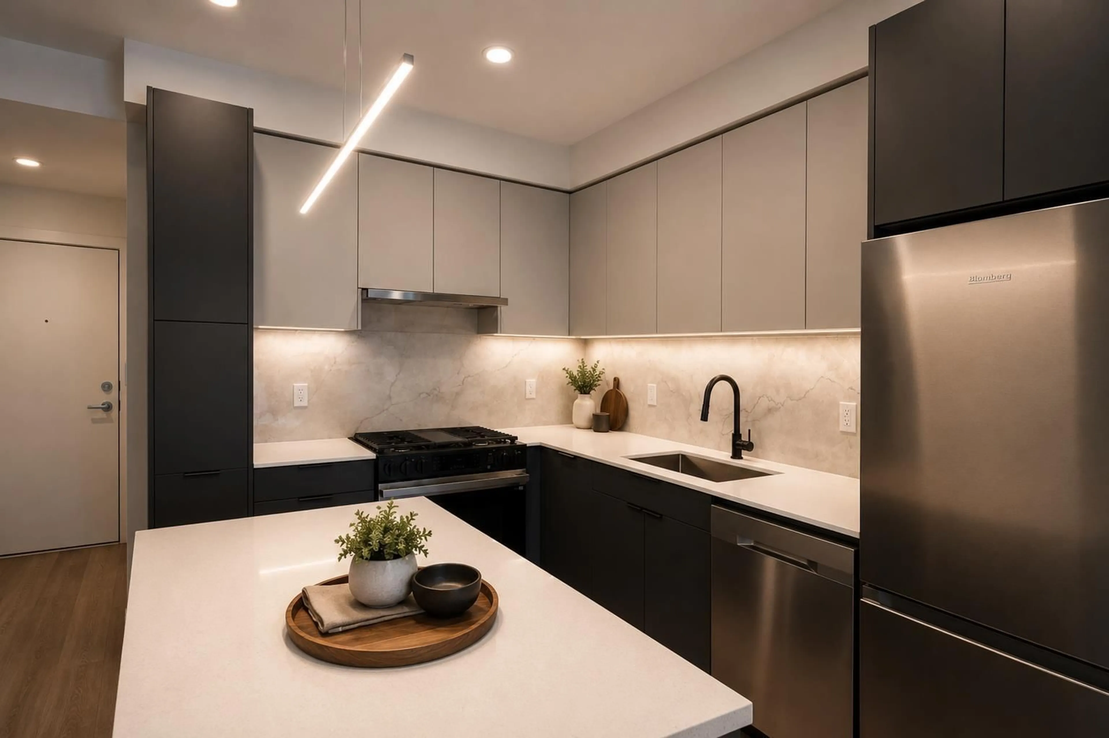 Contemporary kitchen, unknown for 203 - 7728 119A STREET, Delta British Columbia V4C0E8