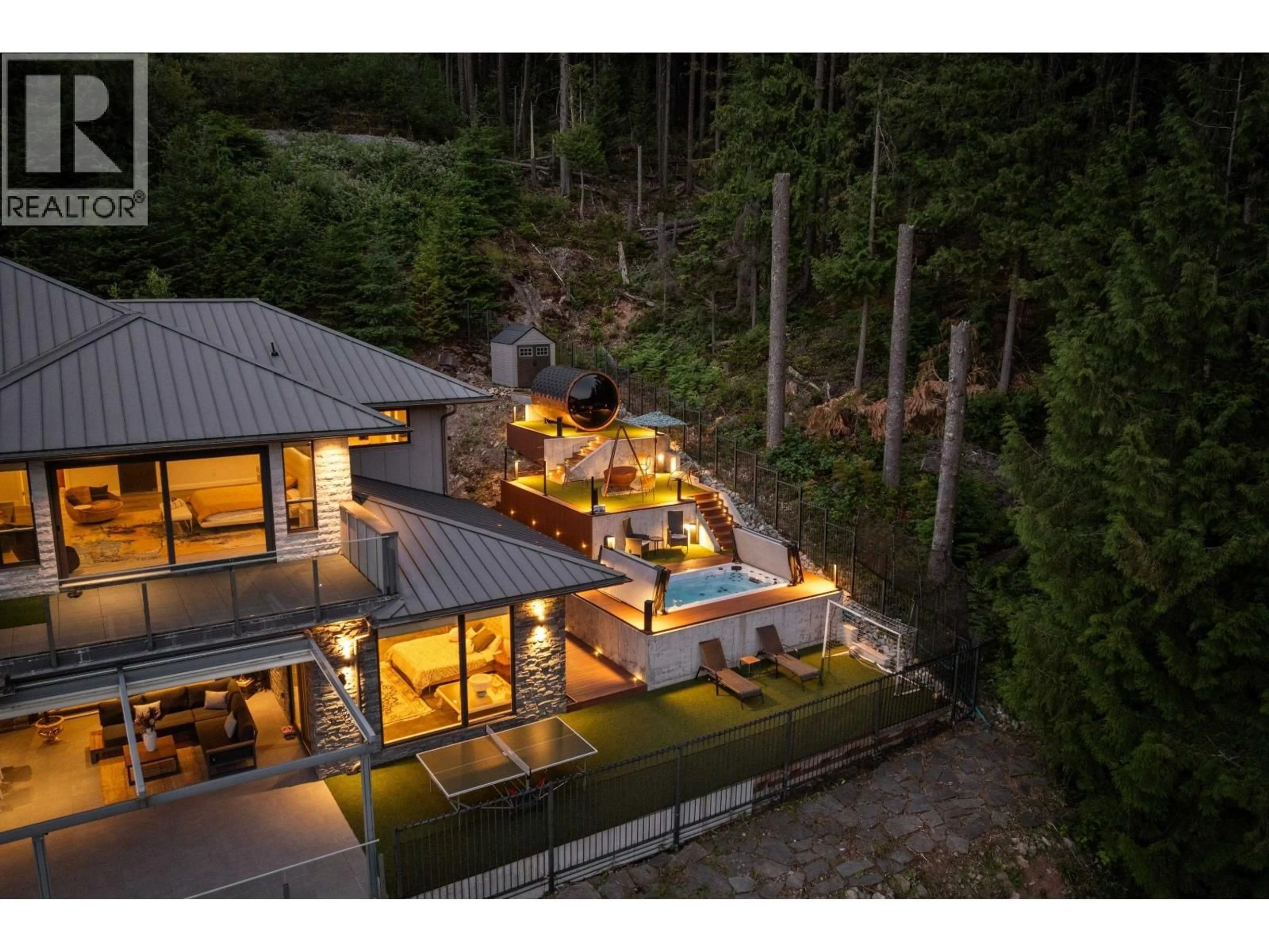 A pic from outside/outdoor area/front of a property/back of a property/a pic from drone, forest/trees view for 1083 UPLANDS DRIVE, Anmore British Columbia V3H5G6