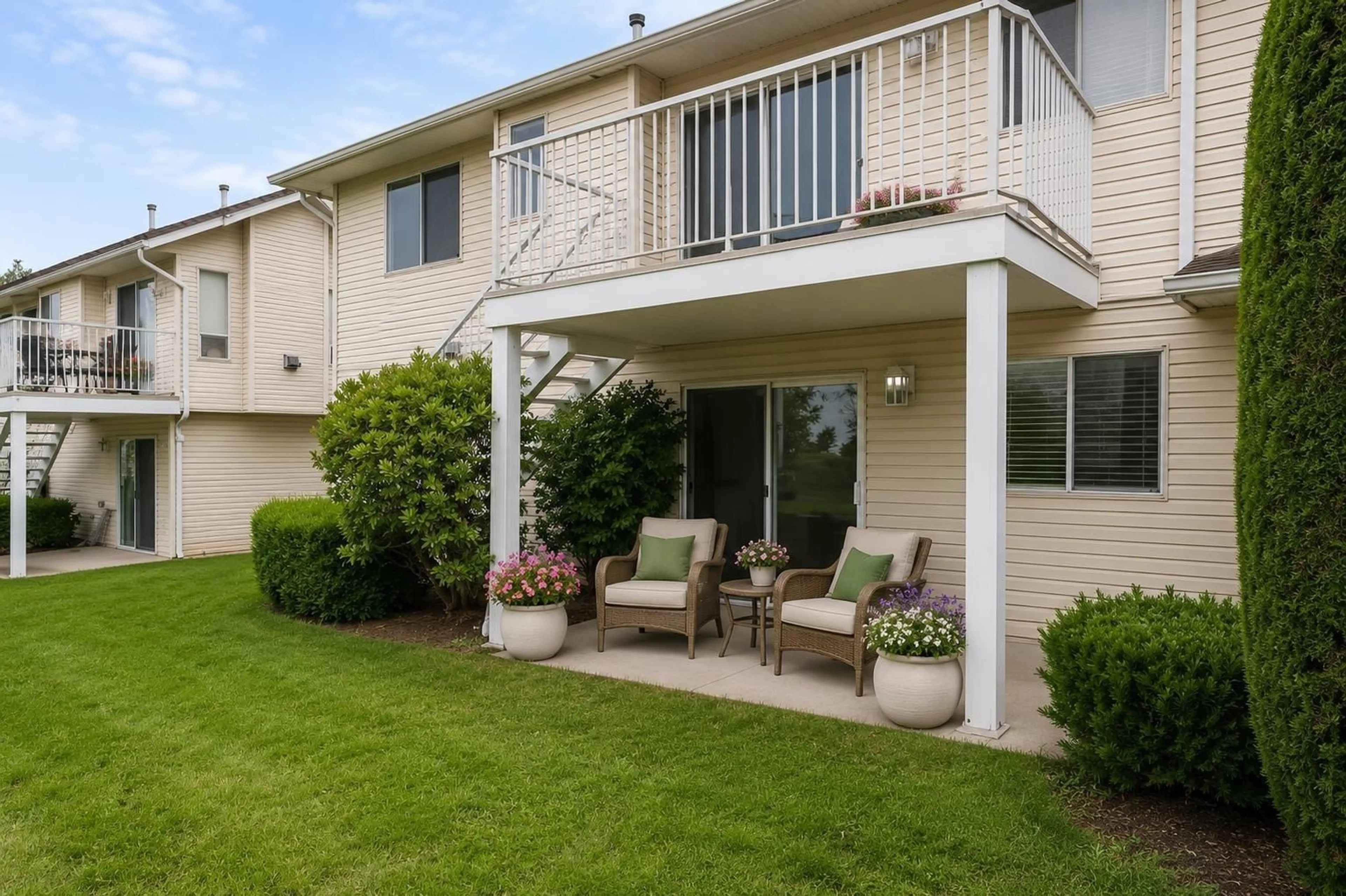 Patio, water/lake/river/ocean view for 31 - 31255 UPPER MACLURE ROAD, Abbotsford British Columbia V2T5N4