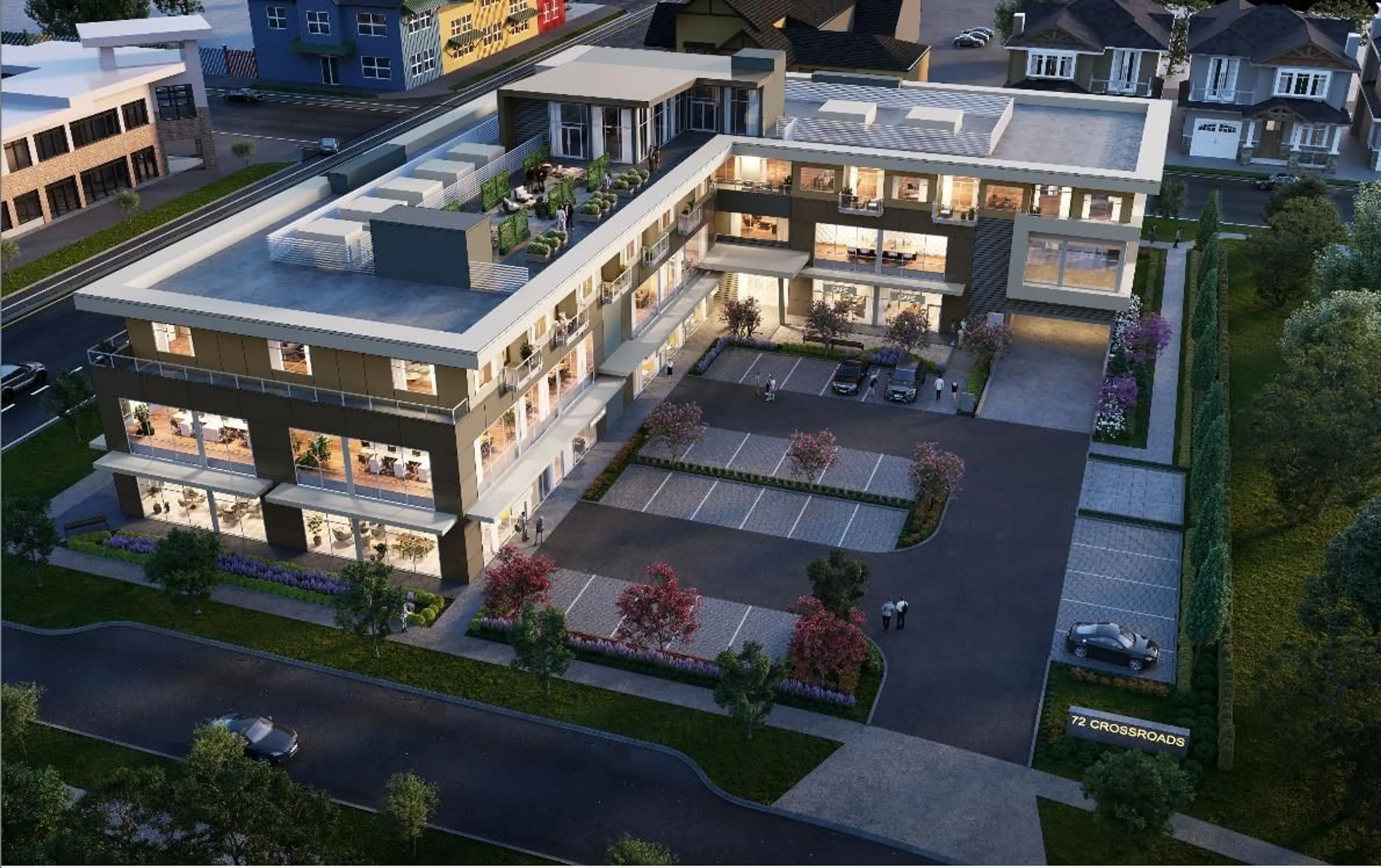 A pic from outside/outdoor area/front of a property/back of a property/a pic from drone, building for 310 - 19220 72 AVENUE, Surrey British Columbia V4N1N2