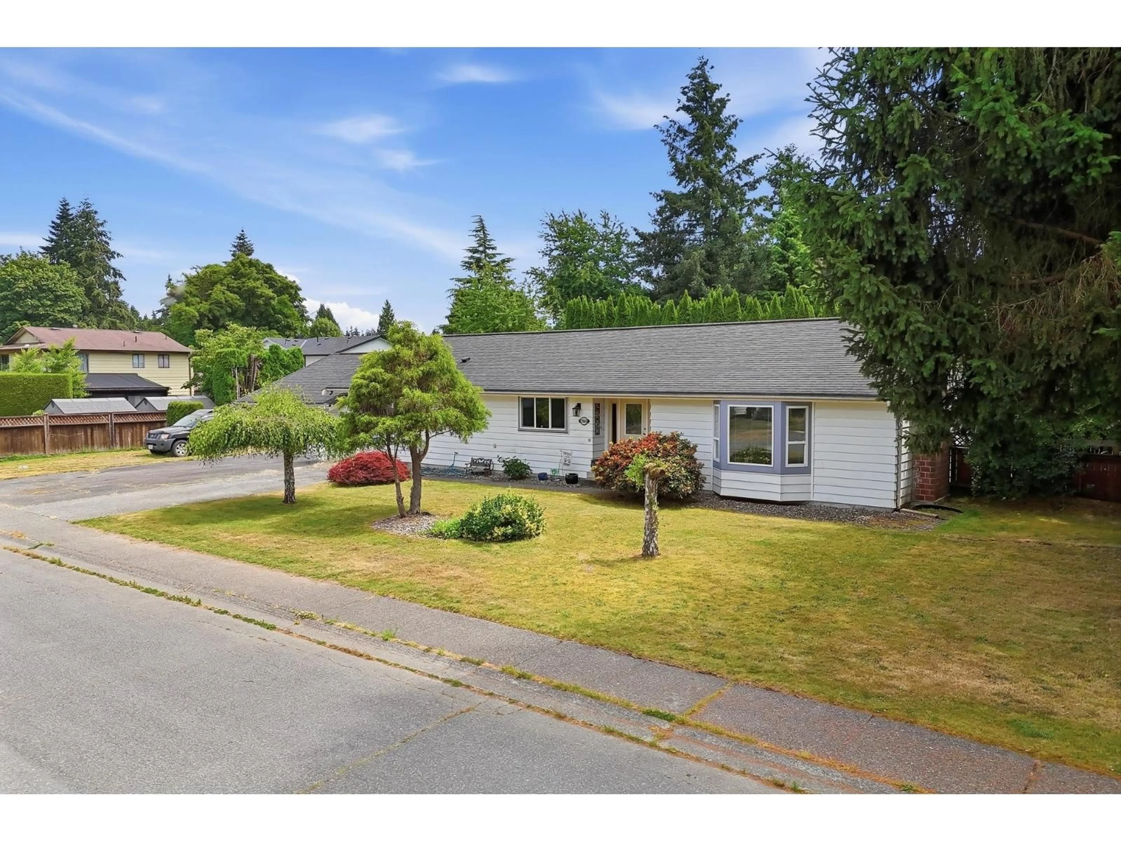 A pic from outside/outdoor area/front of a property/back of a property/a pic from drone, street for 19660 35A AVENUE, Langley British Columbia V3A7C9