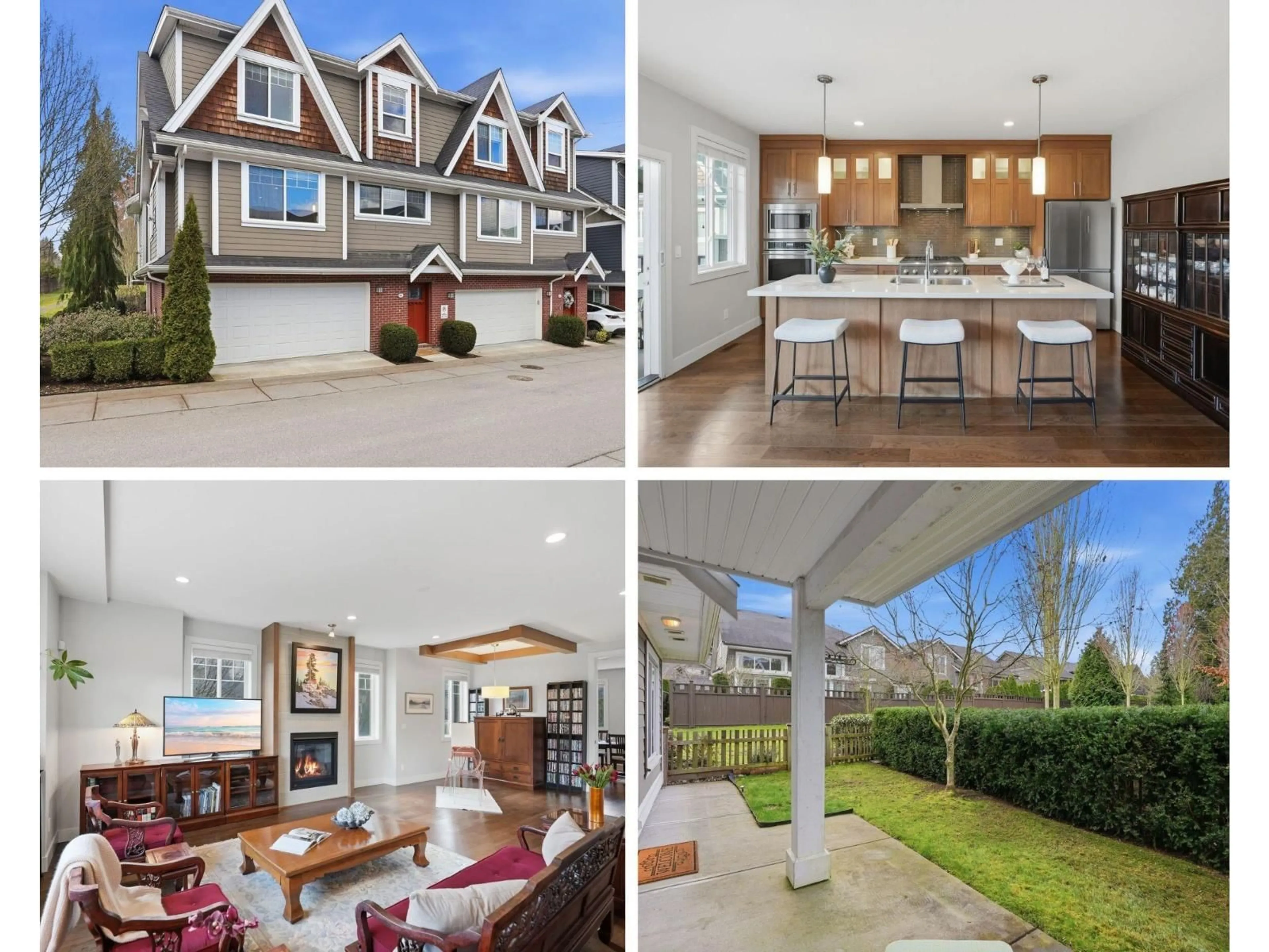 Open concept kitchen, ceramic/tile floor for 65 - 15988 32 AVENUE, Surrey British Columbia V3Z2J4