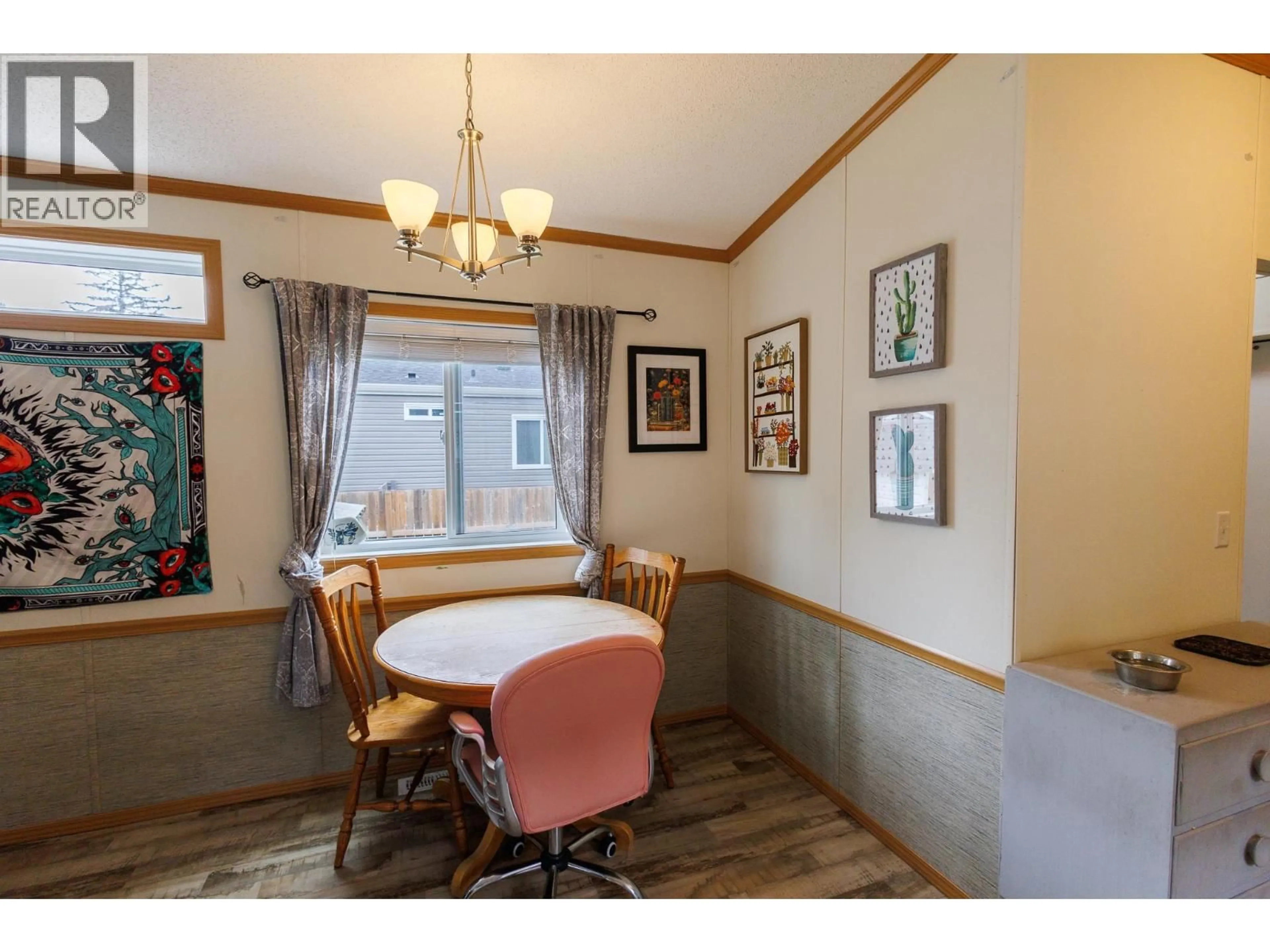 Dining room, wood/laminate floor for 26 - 5204 ACKROYD STREET, Terrace British Columbia V8G1E6