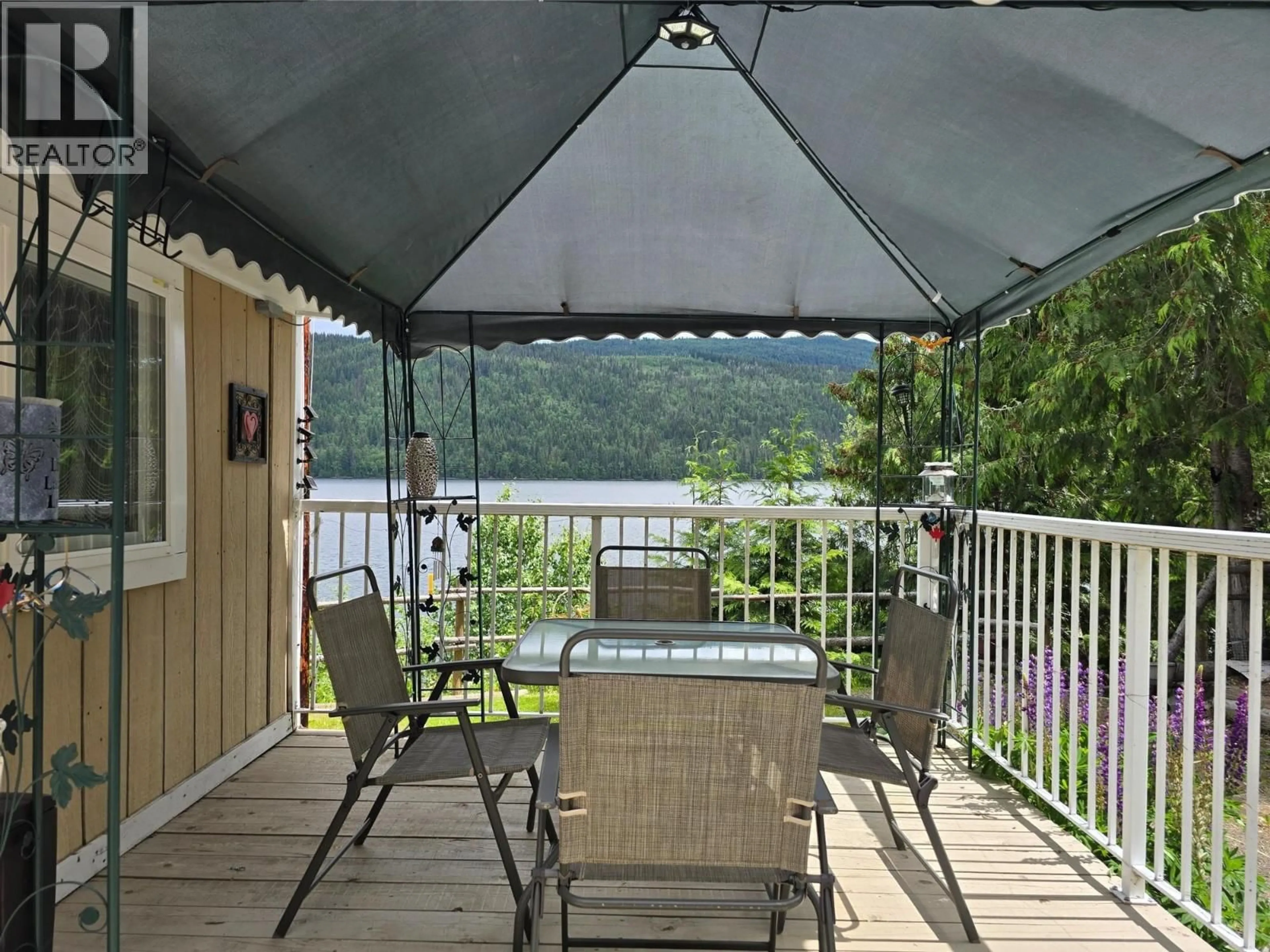 Patio, water/lake/river/ocean view for 4960 COPPERHEAD ROAD, Likely British Columbia V0L1N0