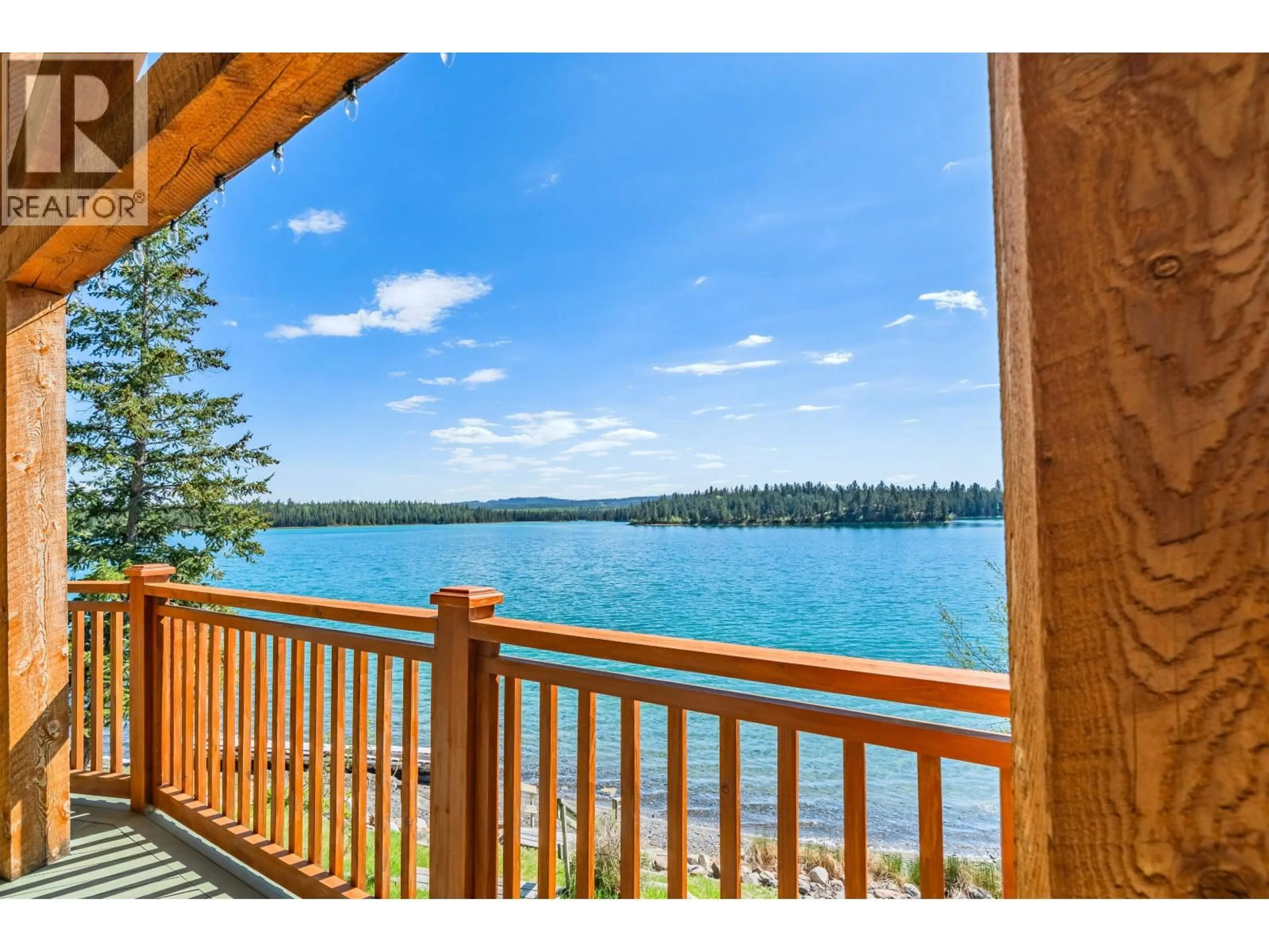 Patio, water/lake/river/ocean view for 6410 FOX CRESCENT, Green Lake British Columbia V0K2K0