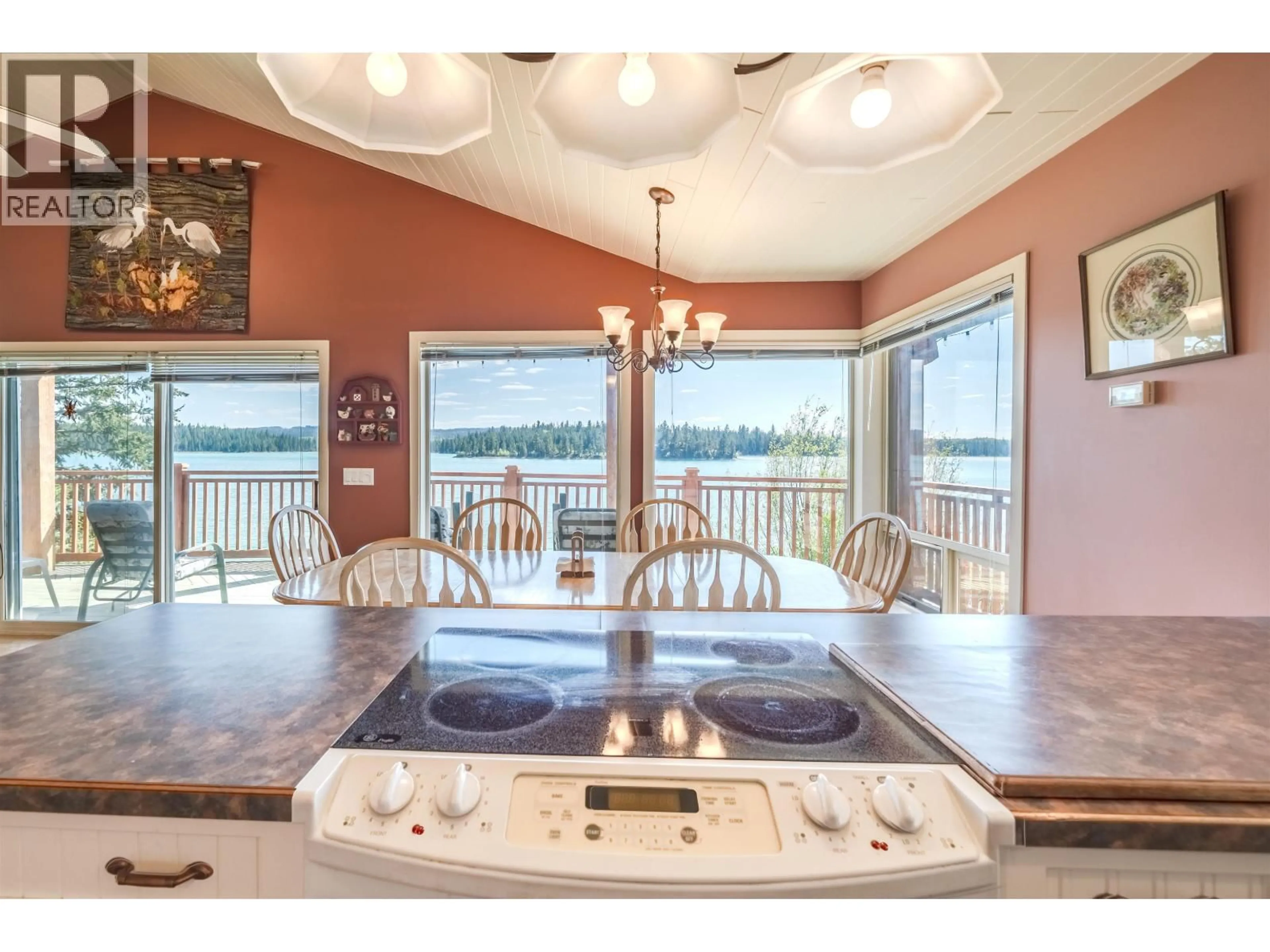 Dining room, ceramic/tile floor for 6410 FOX CRESCENT, Green Lake British Columbia V0K2K0