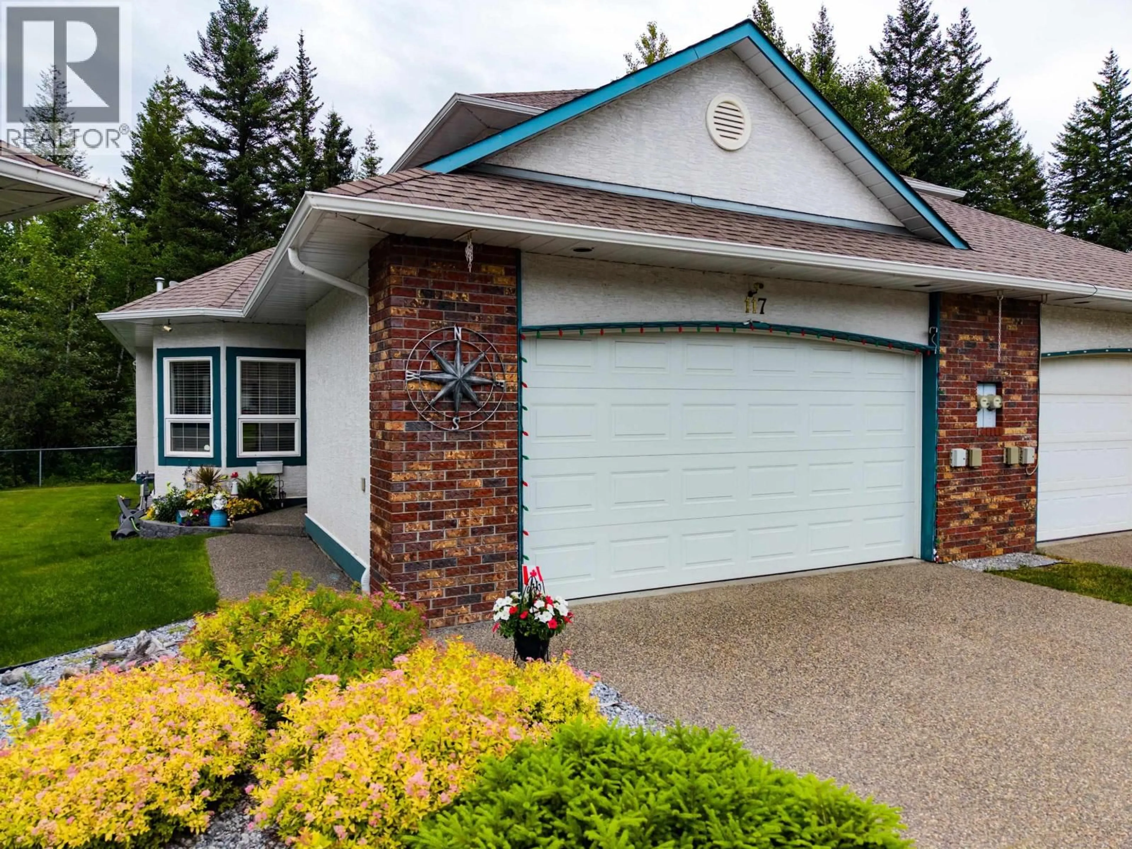 Home with vinyl exterior material, street for 117 - 4450 COWART ROAD, Prince George British Columbia V2N4Z5