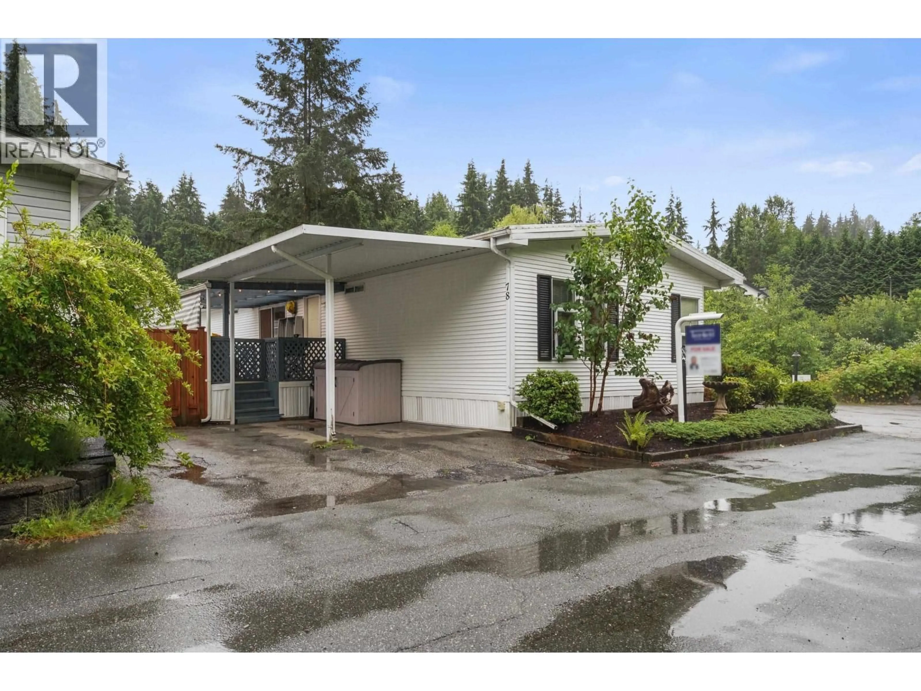 Home with vinyl exterior material, street for 78 - 3295 SUNNYSIDE ROAD, Anmore British Columbia V3H4Z4