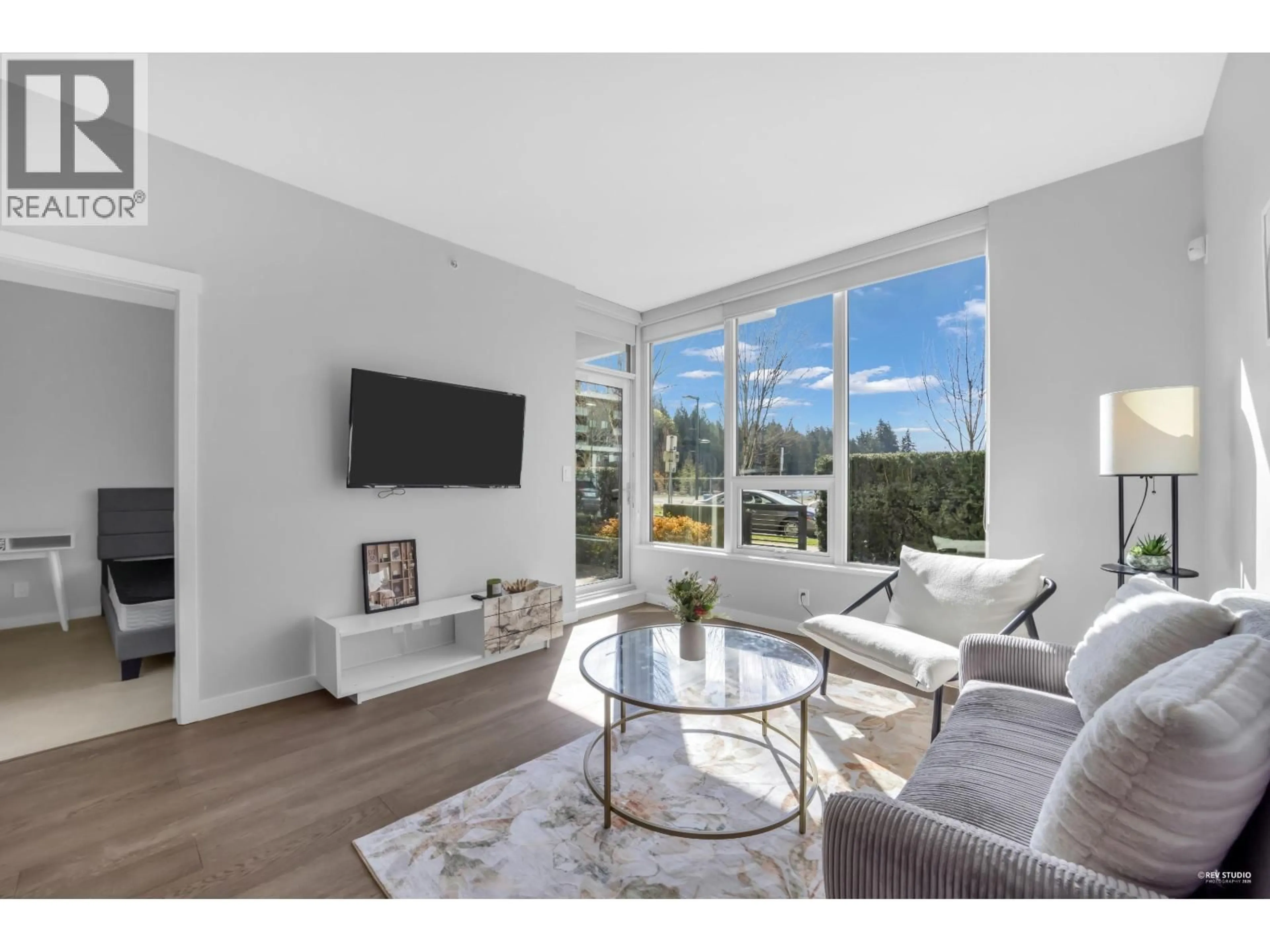 Living room with furniture, unknown for 107 - 5687 GRAY AVENUE, Vancouver British Columbia V6S0A9