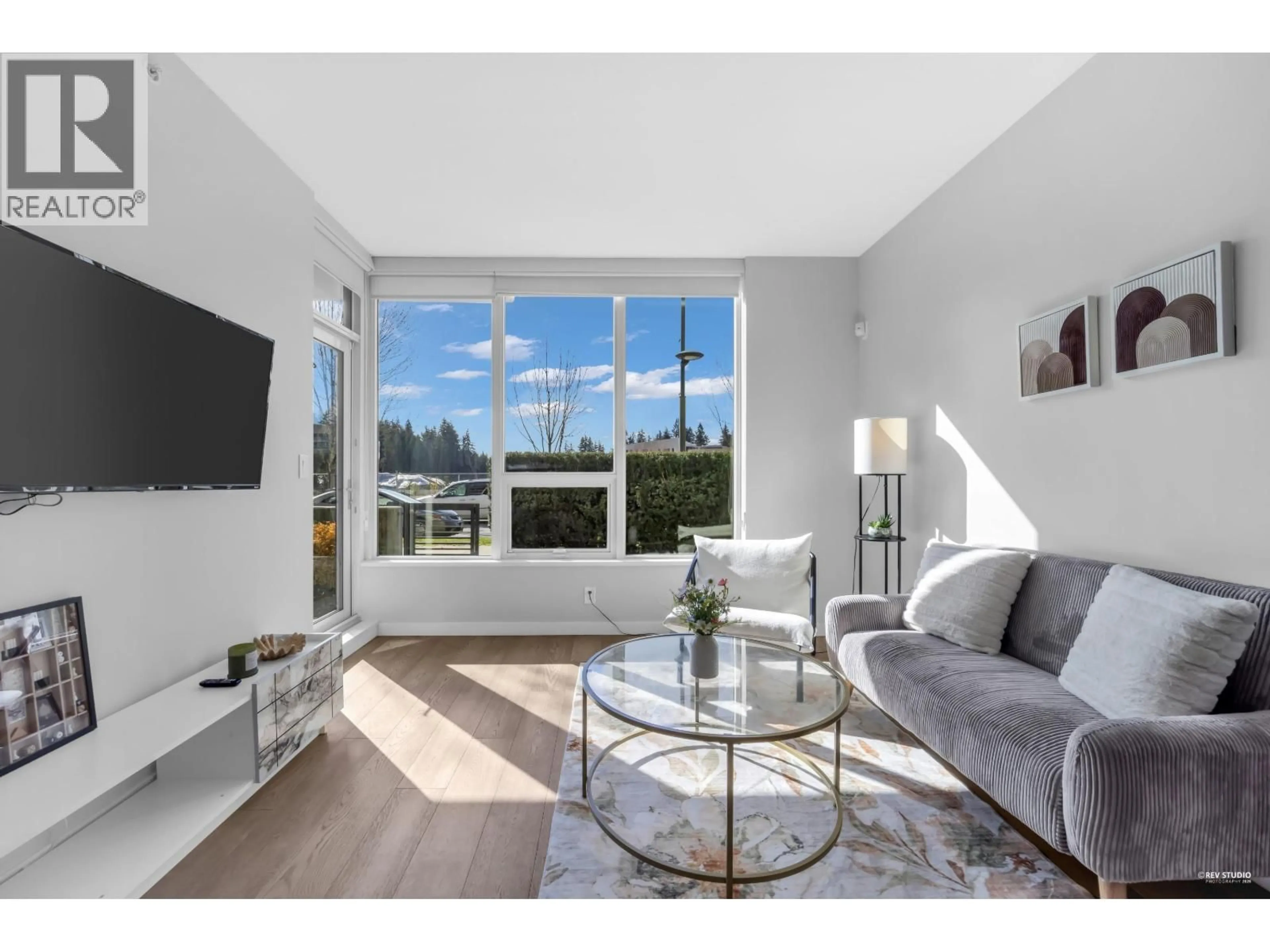 Living room with furniture, unknown for 107 - 5687 GRAY AVENUE, Vancouver British Columbia V6S0A9