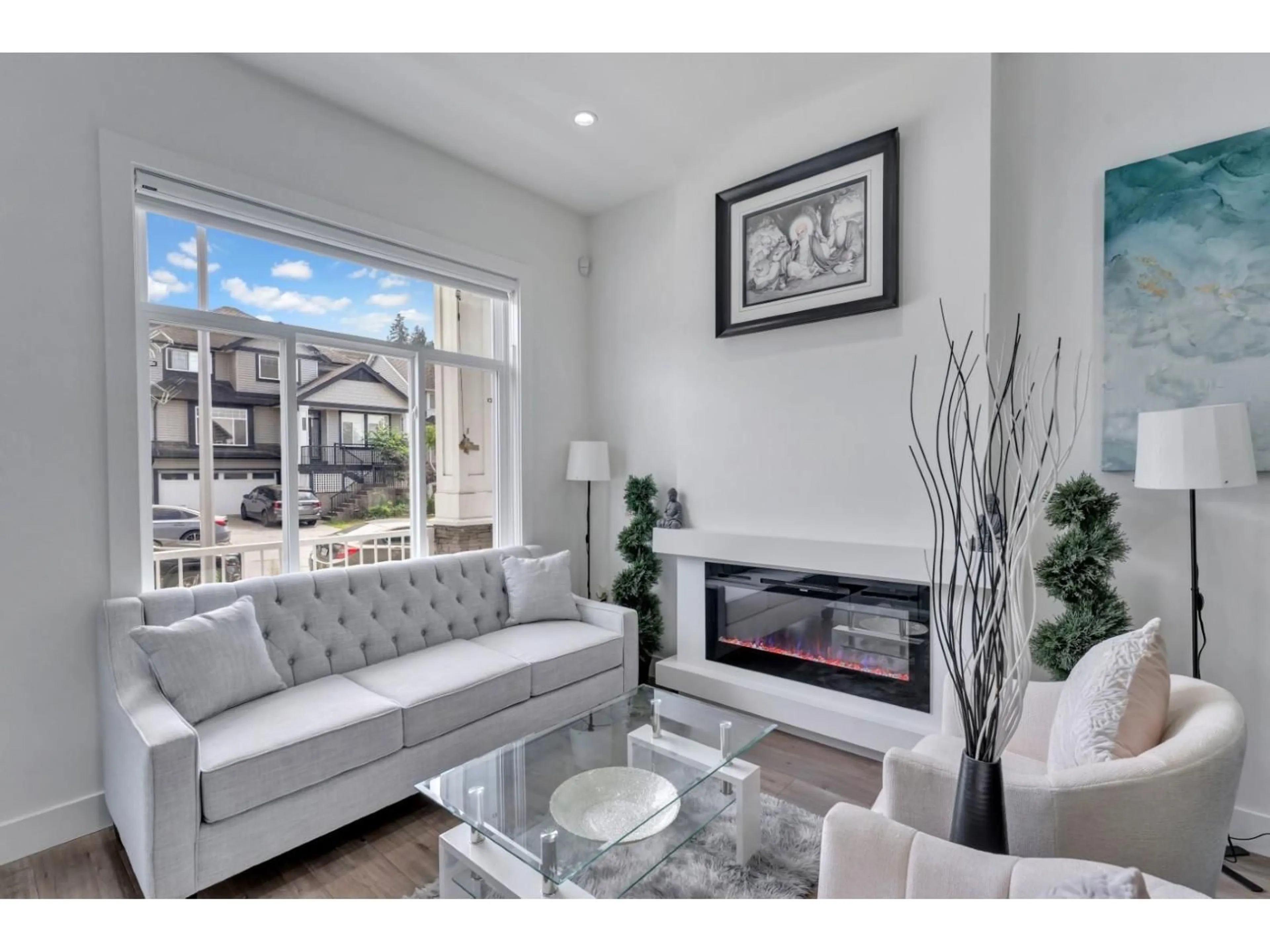 Living room with furniture, unknown for 14745 62 AVENUE, Surrey British Columbia V3S6N4