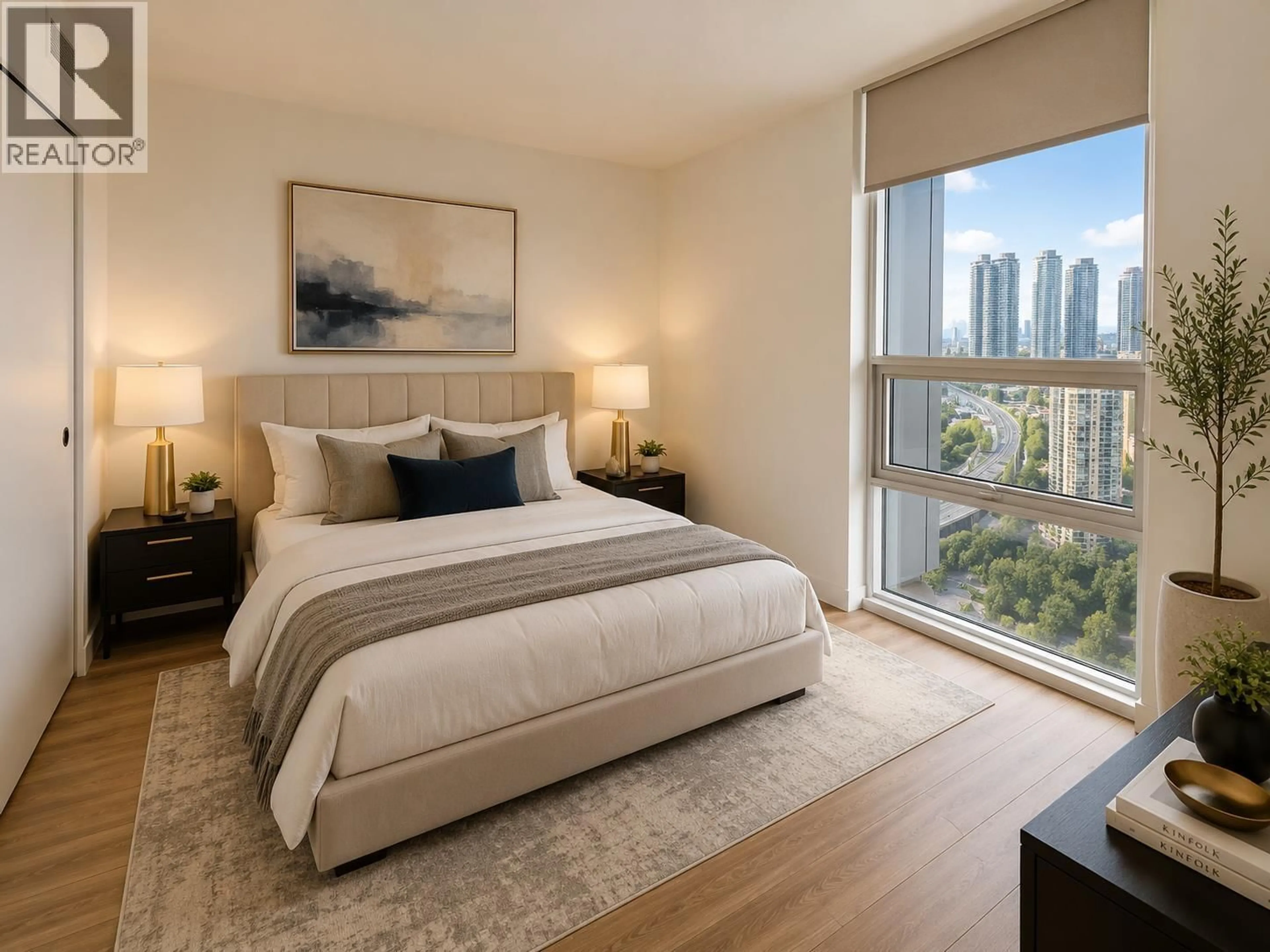Bedroom with bed, unknown for 4207 2135 SPRINGER AVENUE, Burnaby British Columbia V5B0C1