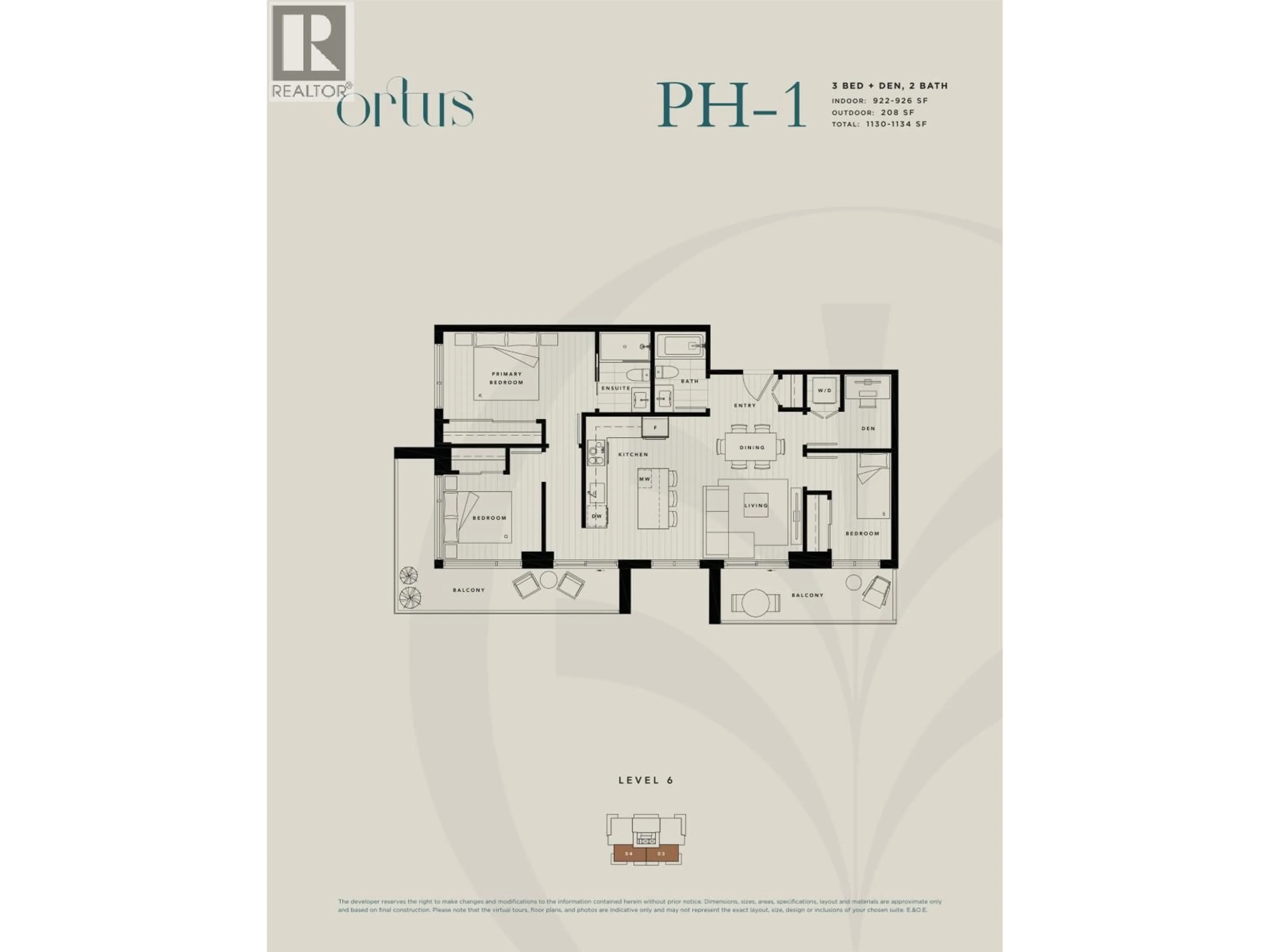 Floor plan for 604 - 8398 OAK STREET, Vancouver British Columbia V6P0L9
