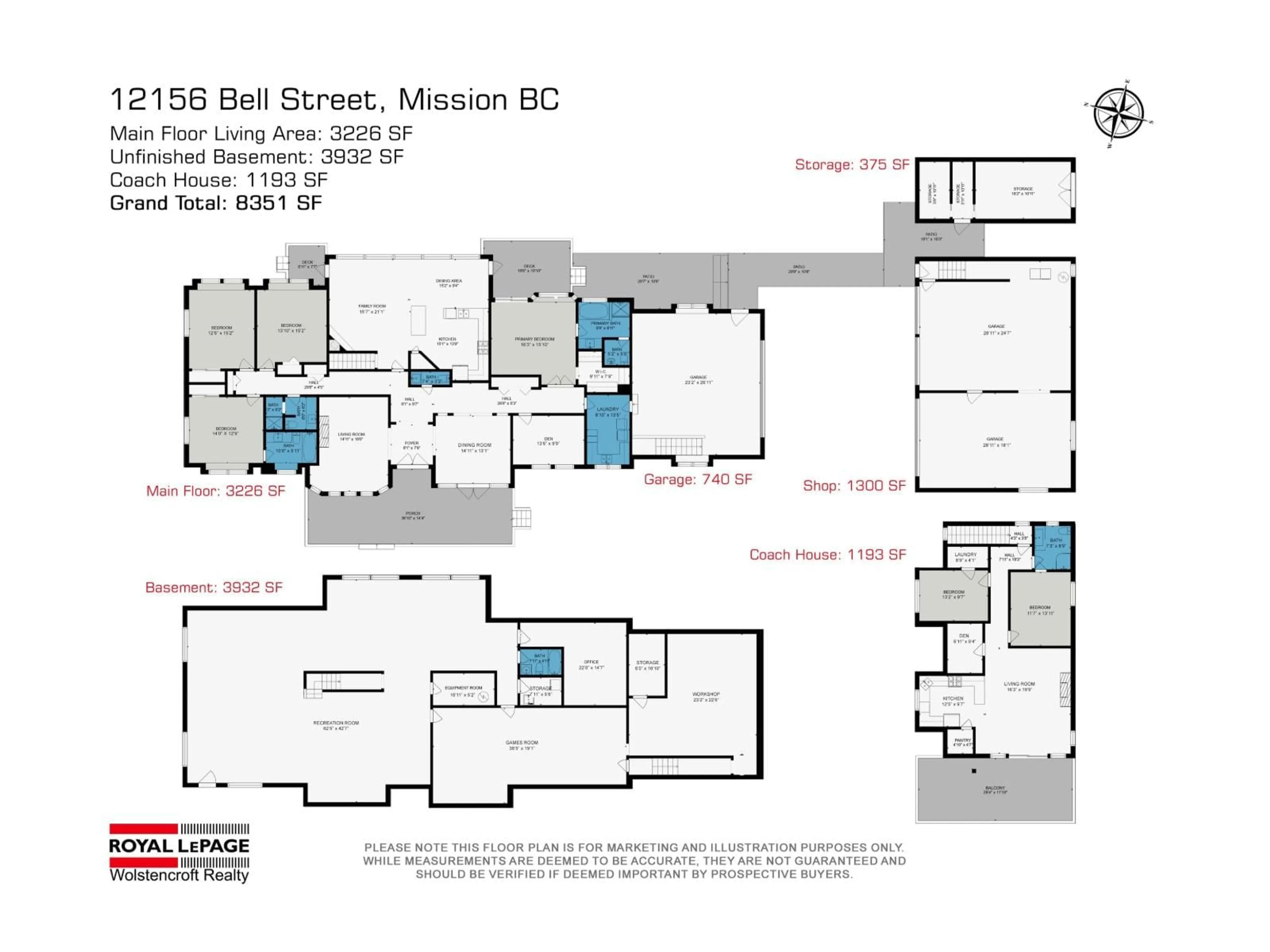 Floor plan for 12156 BELL STREET, Mission British Columbia V4S1C3