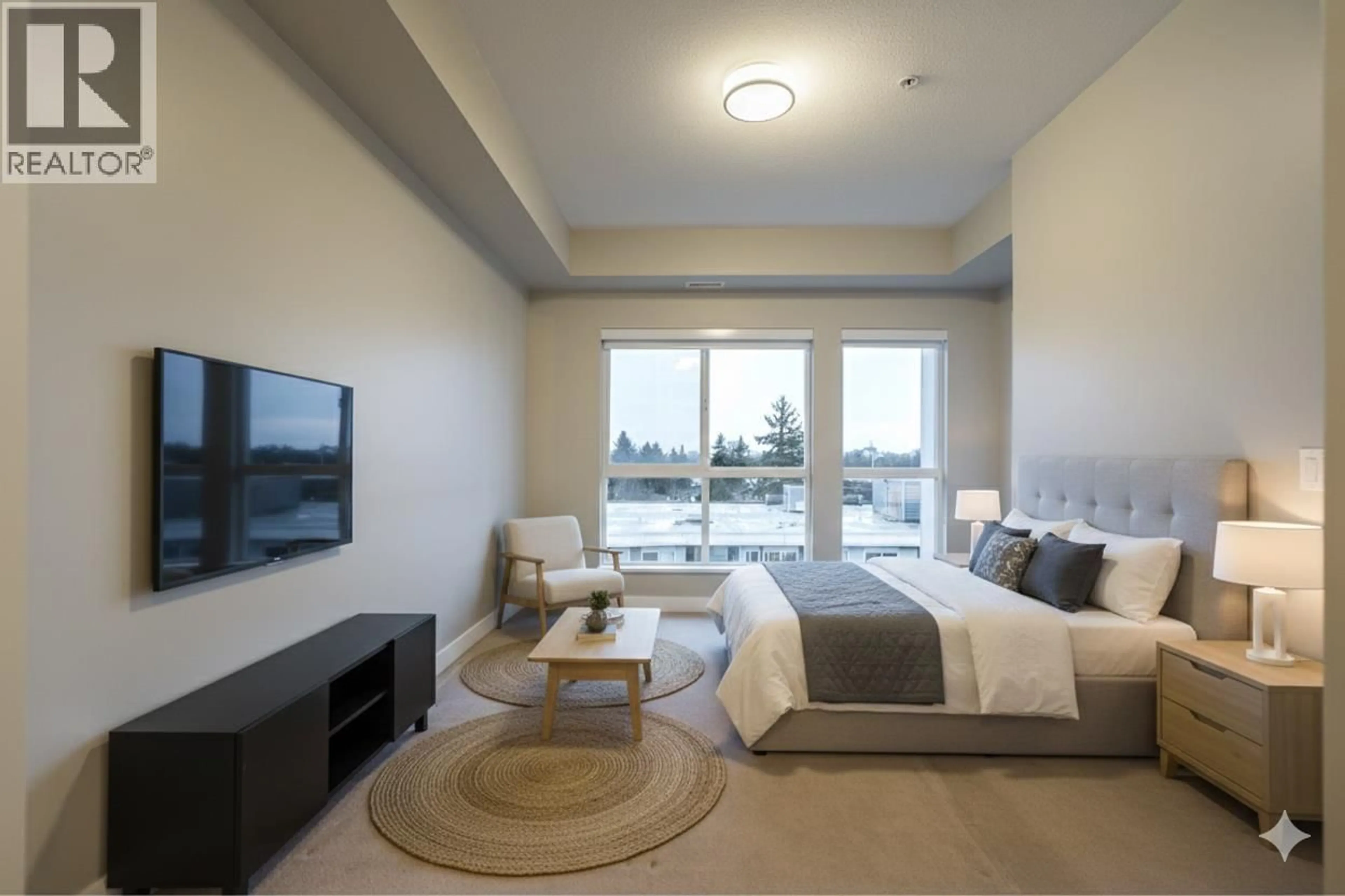 Living room with furniture, unknown for 703 - 10033 RIVER DRIVE, Richmond British Columbia V6X0L1