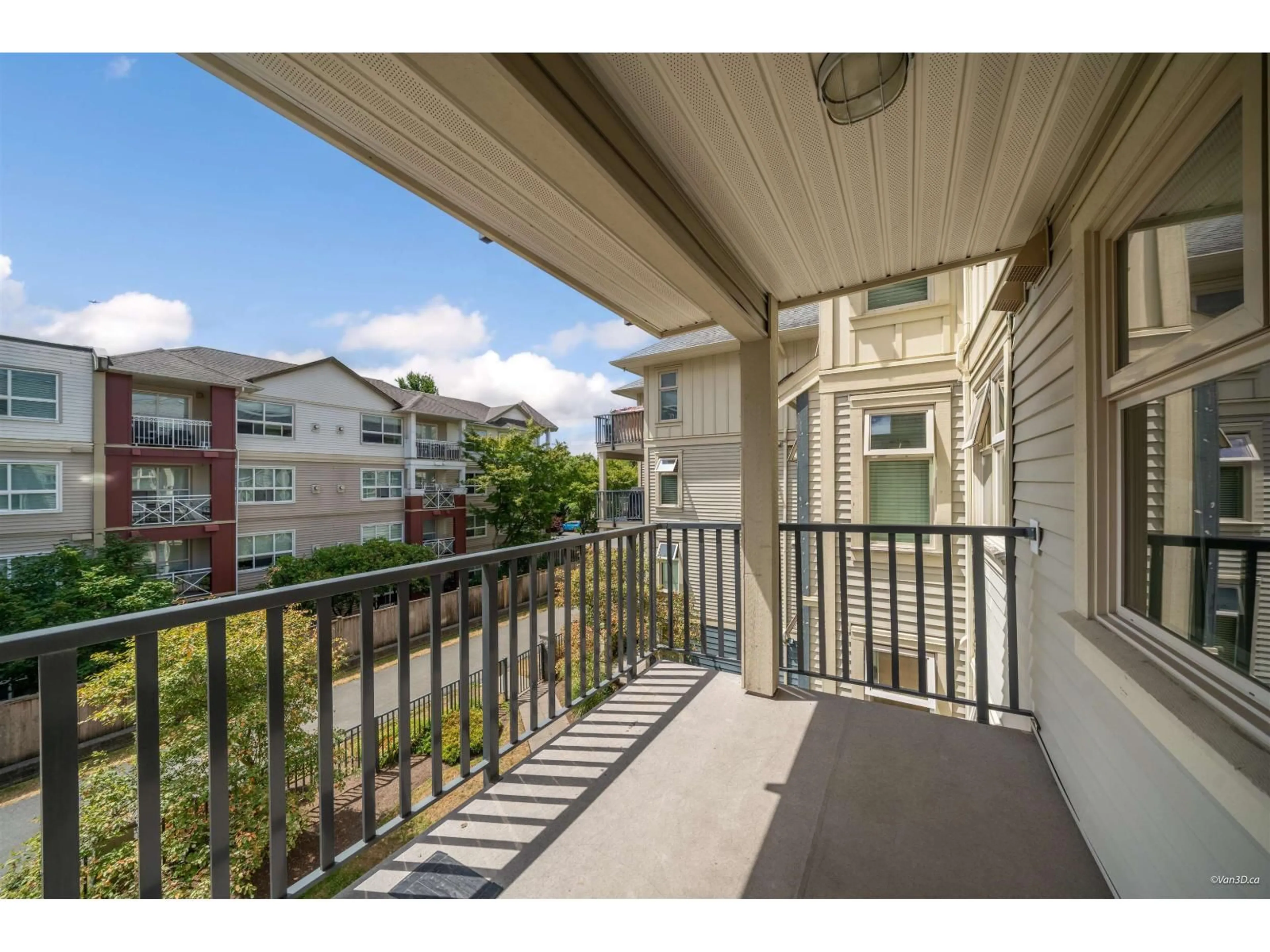 Balcony in the apartment, unknown for 314 - 8084 120A STREET, Surrey British Columbia V3W1V2