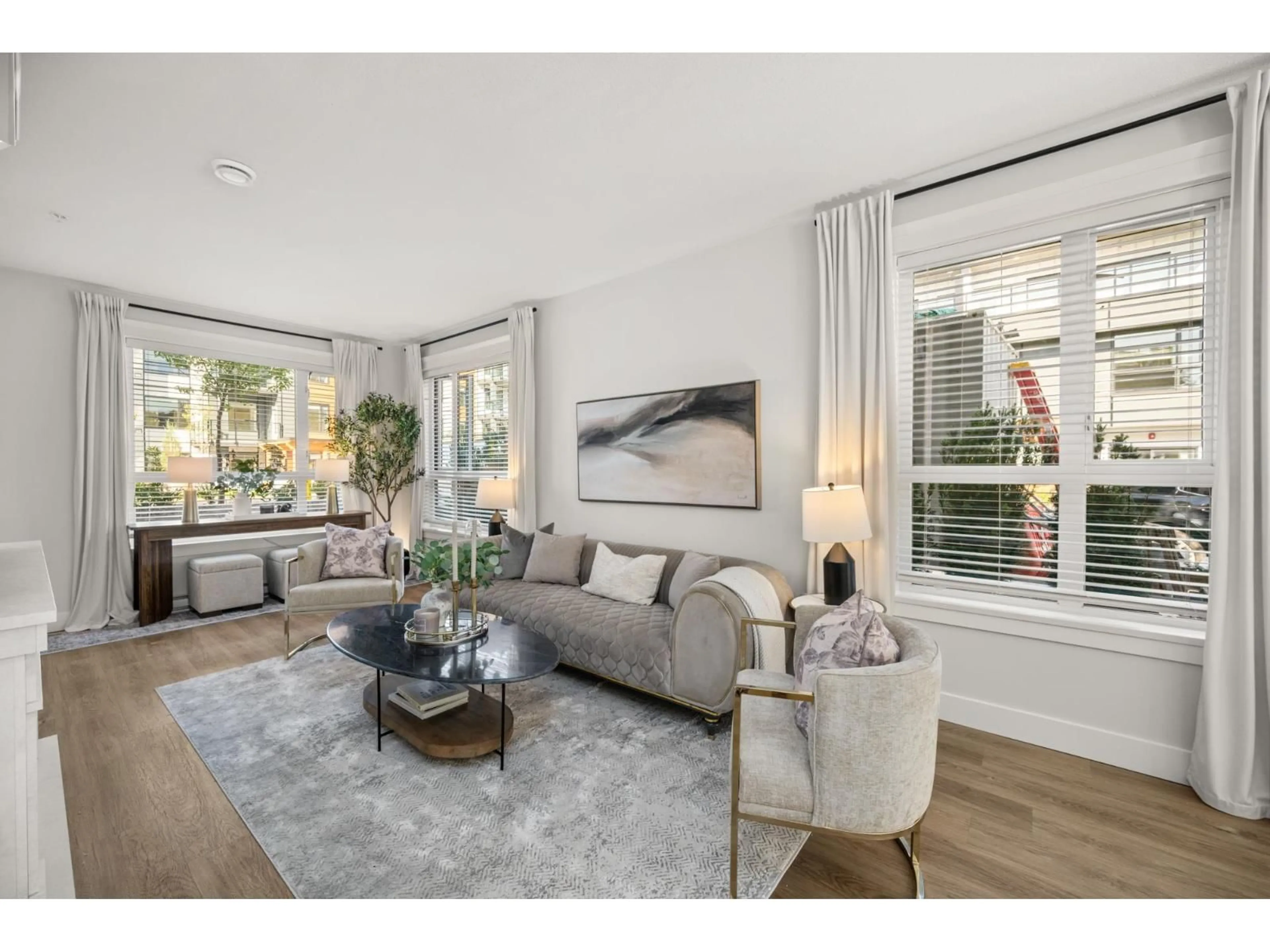 Living room with furniture, unknown for 4 - 20926 83 AVENUE, Langley British Columbia V2Y3Y9