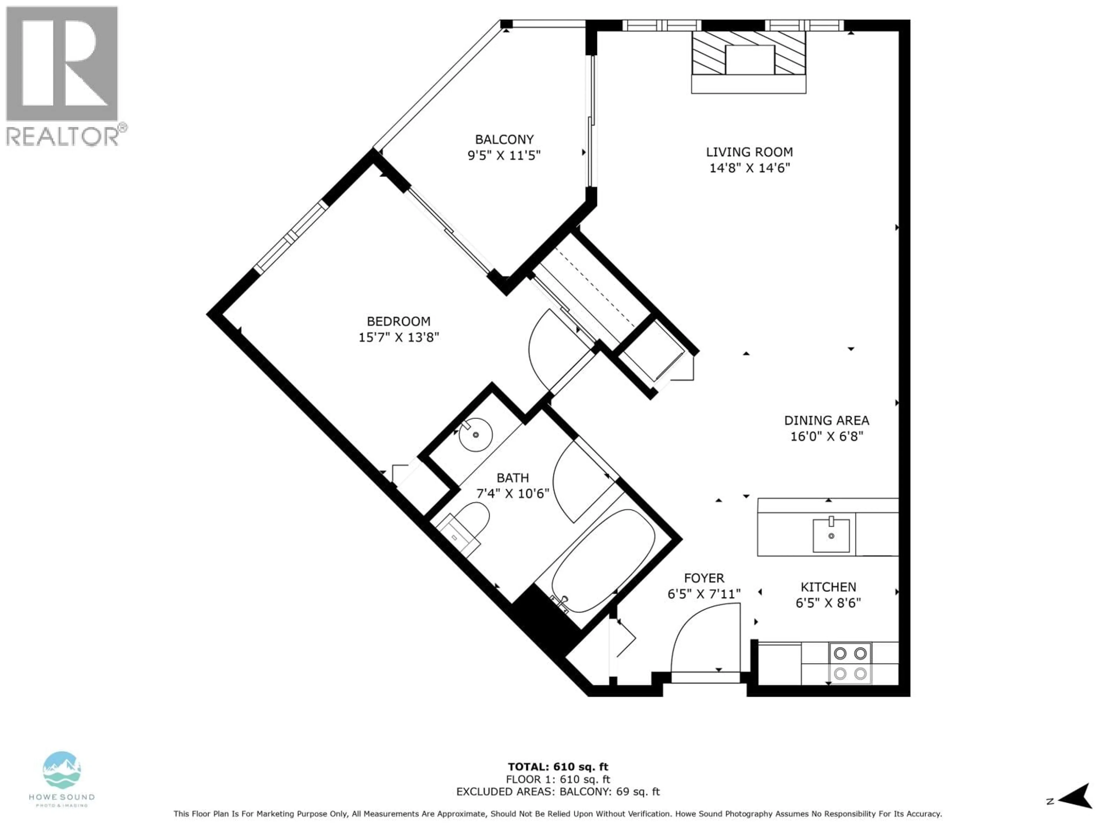 Floor plan for 216 - 4338 MAIN STREET, Whistler British Columbia V8E1B4