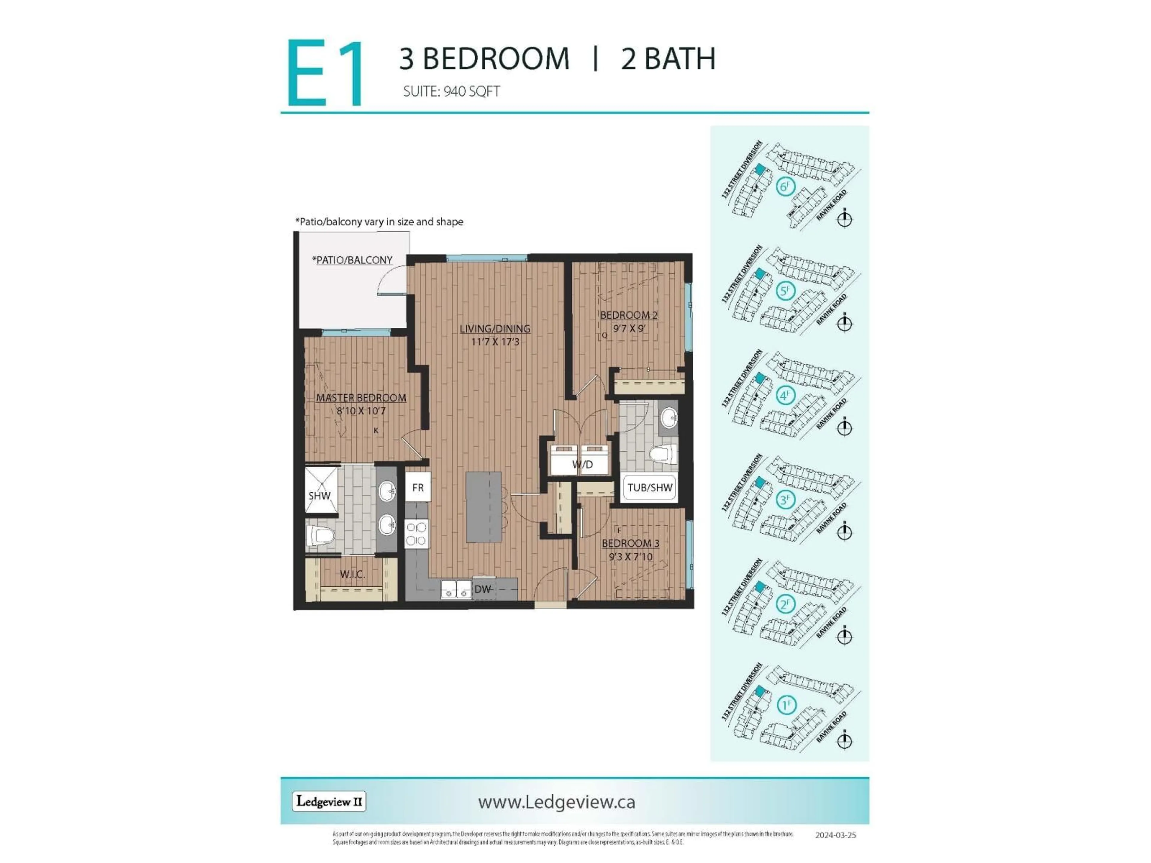 Floor plan for 103 - 11058 132 STREET, Surrey British Columbia V0V0V0