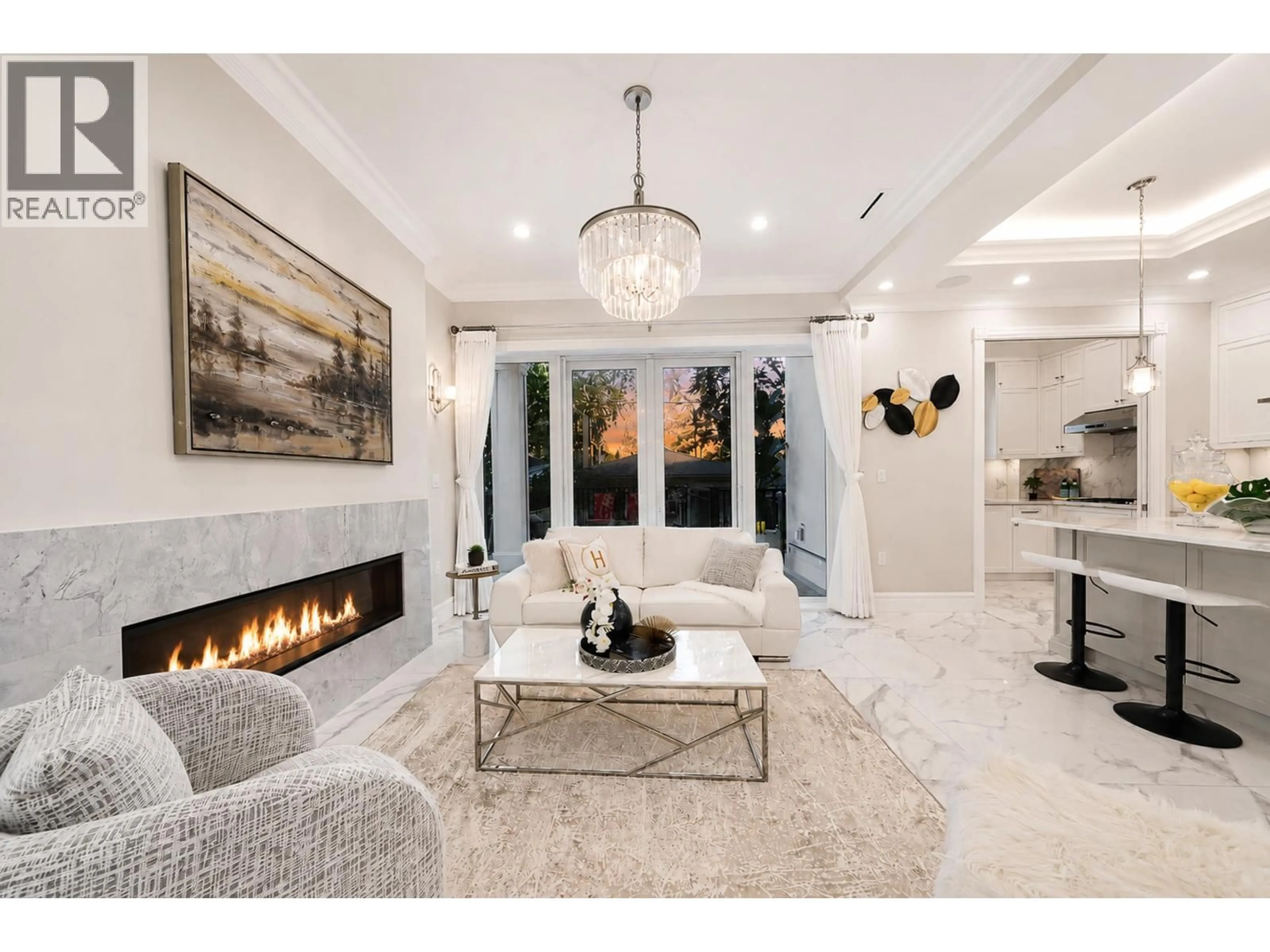 Living room with furniture, ceramic/tile floor for 4627 15TH AVENUE, Vancouver British Columbia V6R3B5