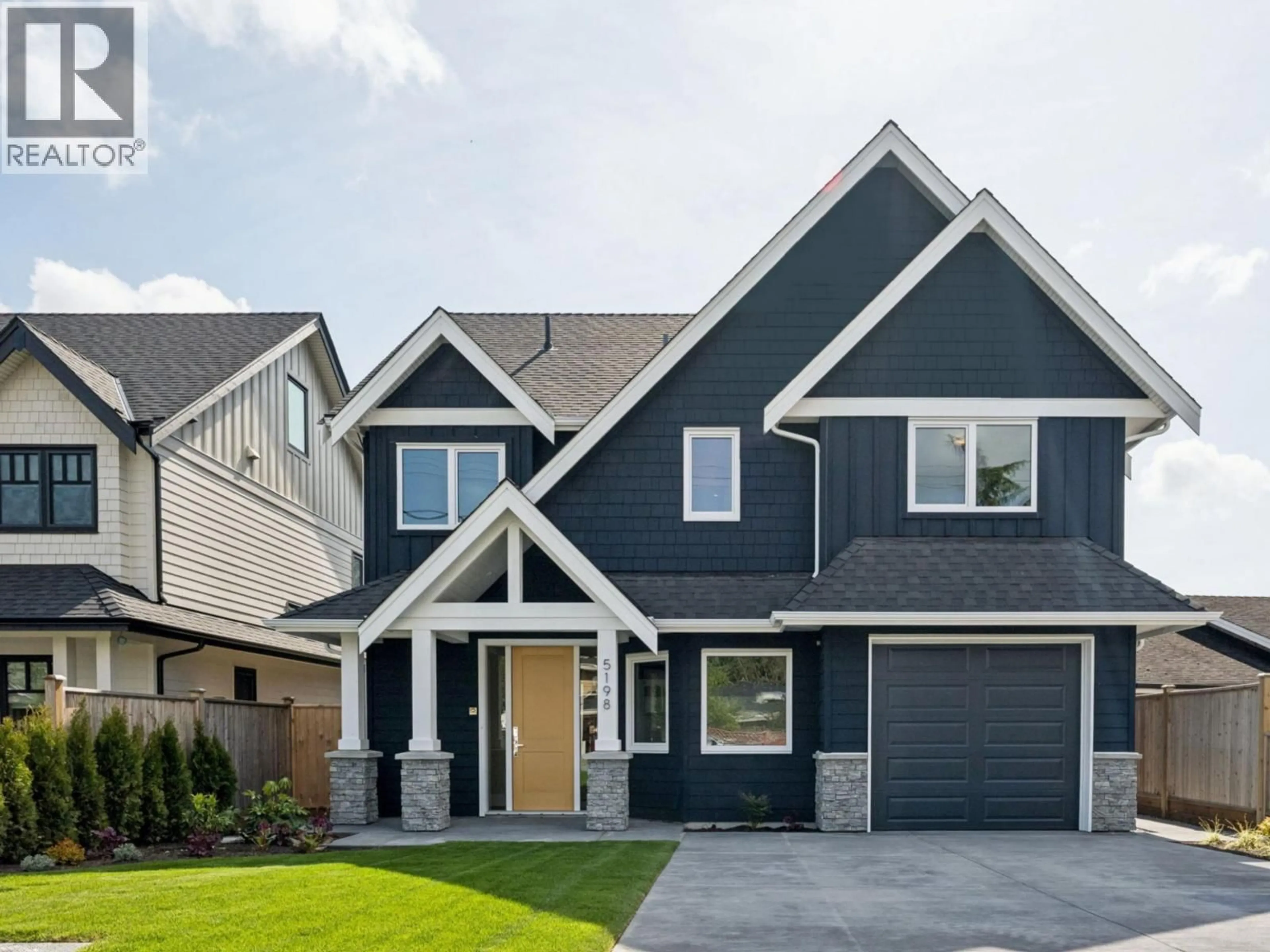 Home with vinyl exterior material, street for 5198 WESTMINSTER AVENUE, Delta British Columbia V4K2J2