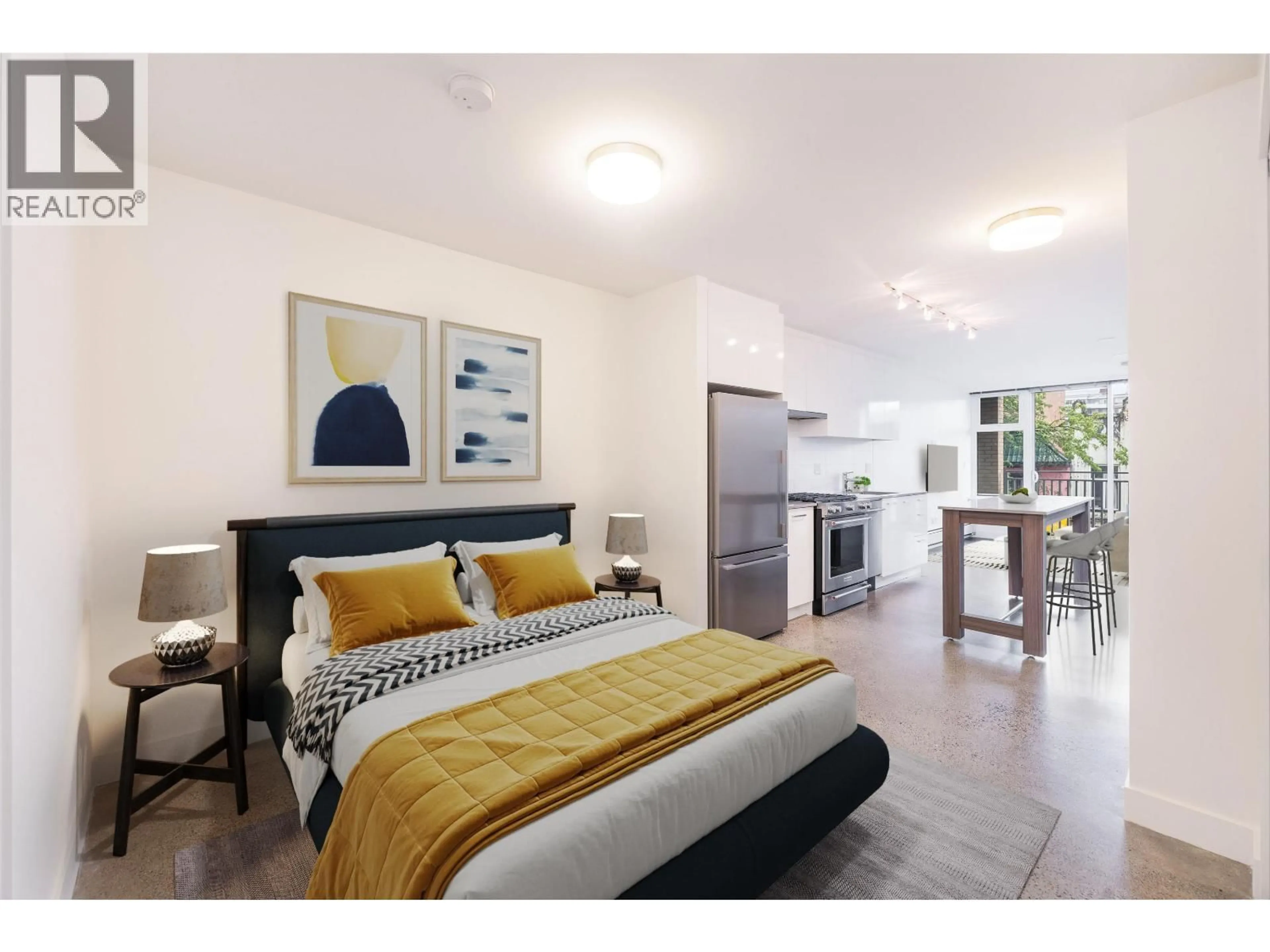 Bedroom with bed, unknown for 305 - 231 PENDER STREET, Vancouver British Columbia V6A1T8