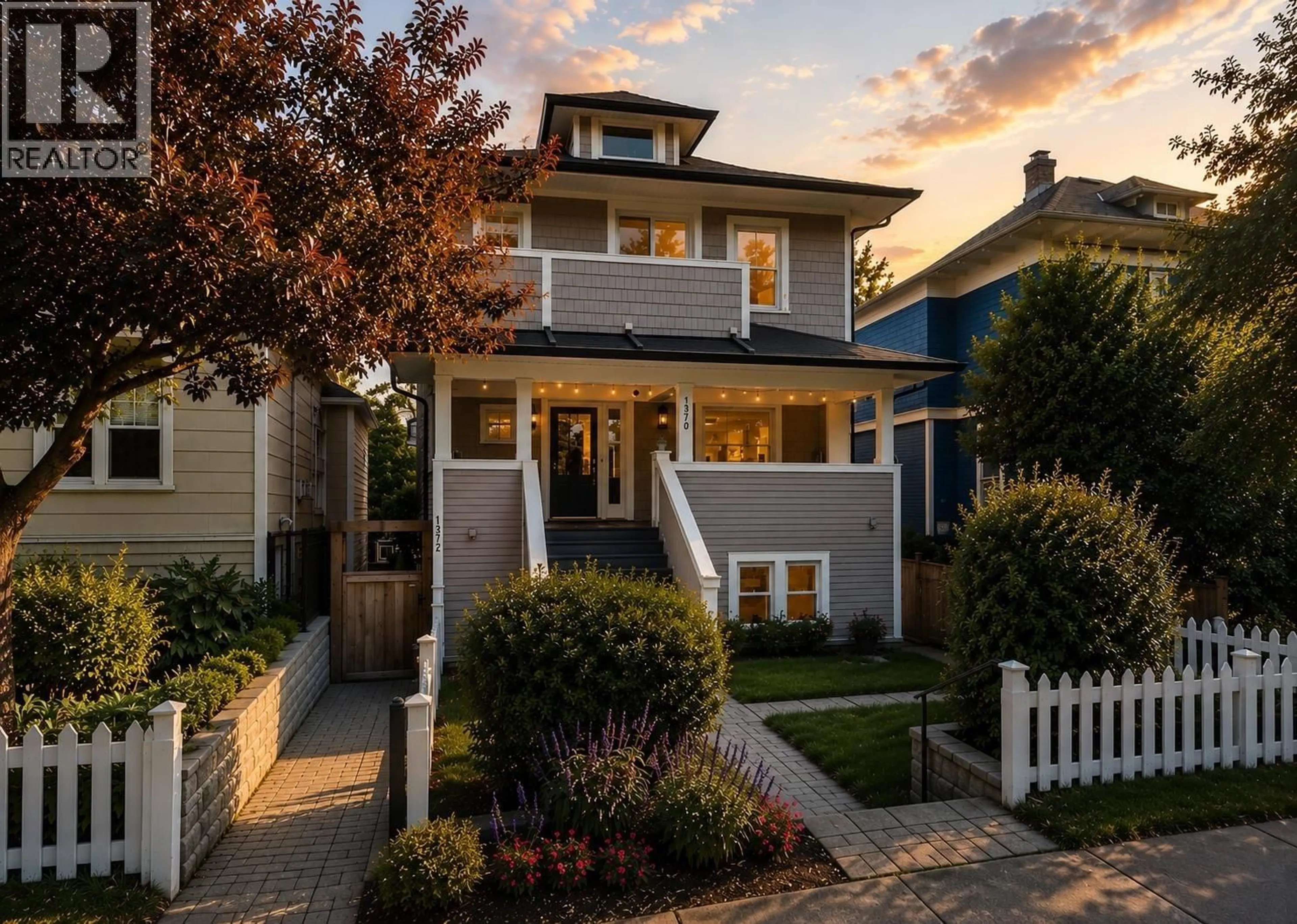 Home with brick exterior material, street for 1372 10TH AVENUE, Vancouver British Columbia V5N1X3