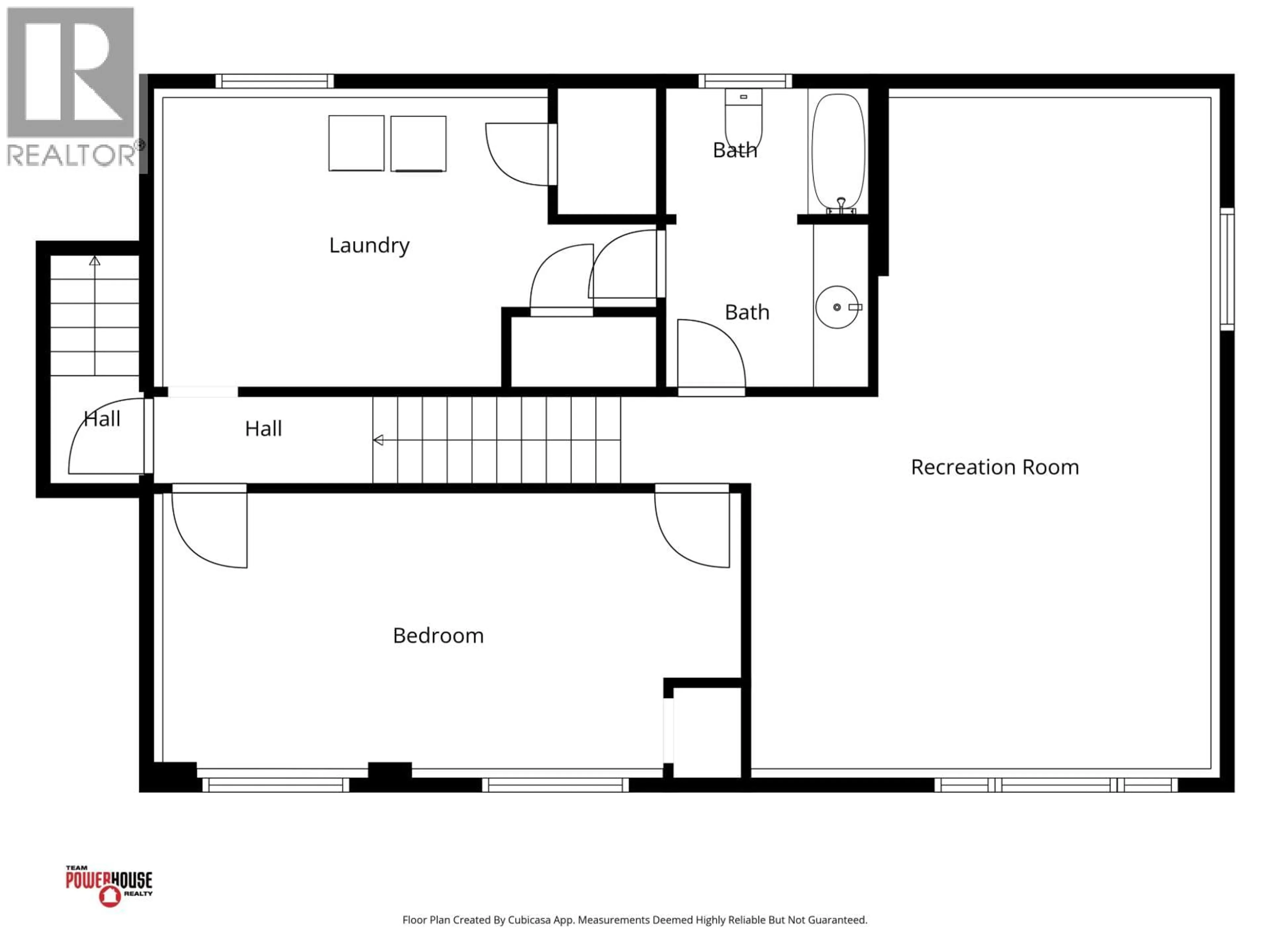 Floor plan for 4608 CROCUS CRESCENT, Prince George British Columbia V2K3H5