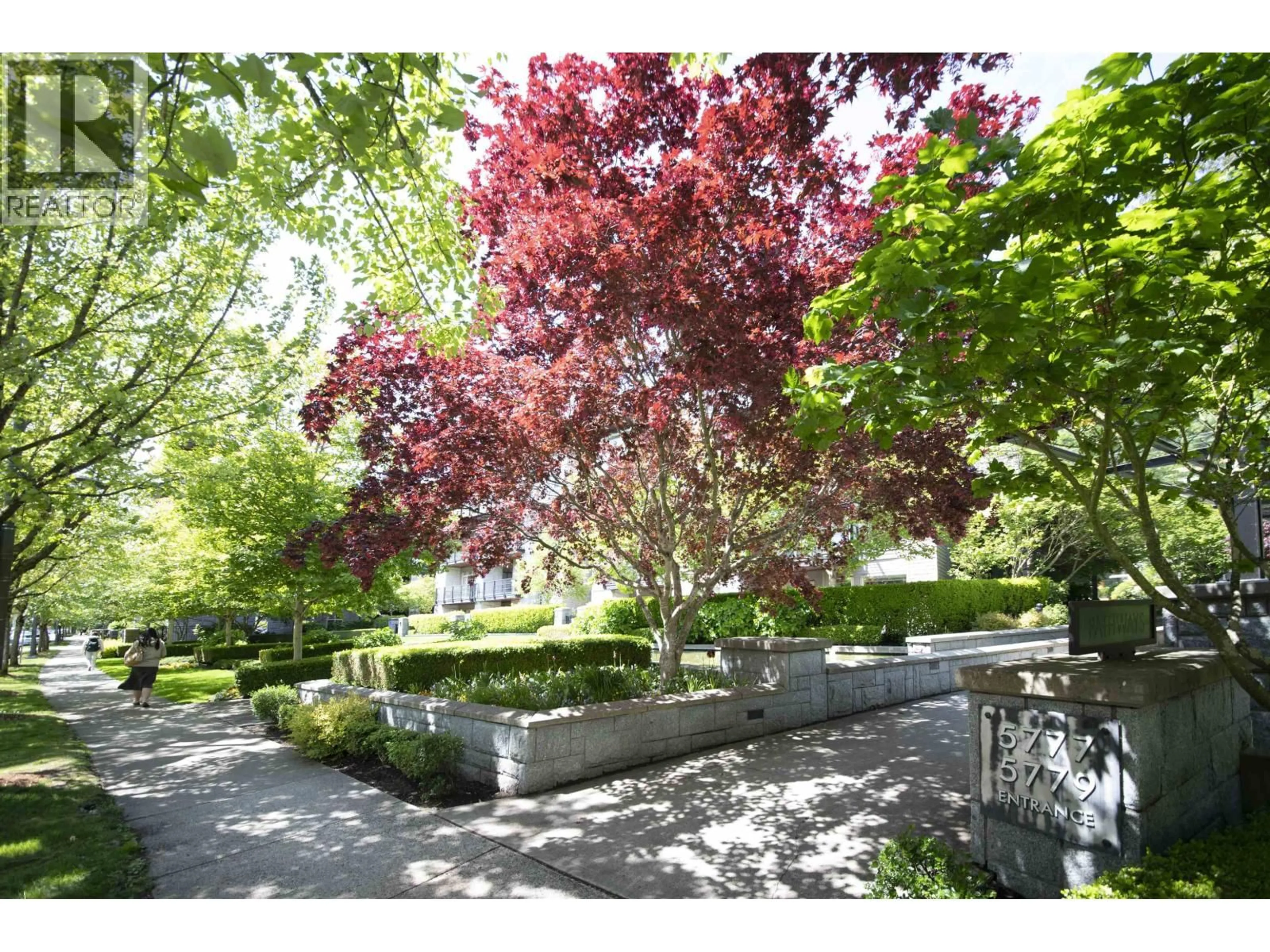 Patio, street for 225 - 5777 BIRNEY AVENUE, Vancouver British Columbia V6S0A4