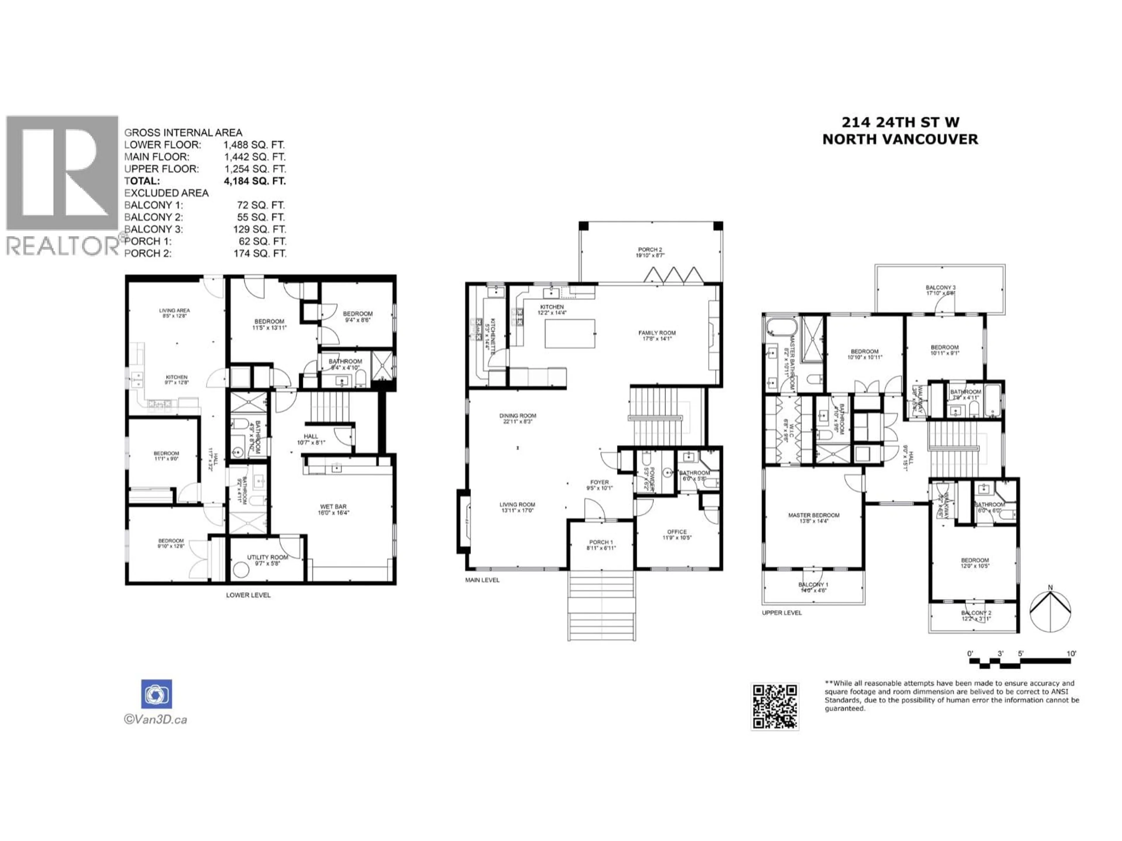 Floor plan for 214 24TH STREET, North Vancouver British Columbia V7M2C4