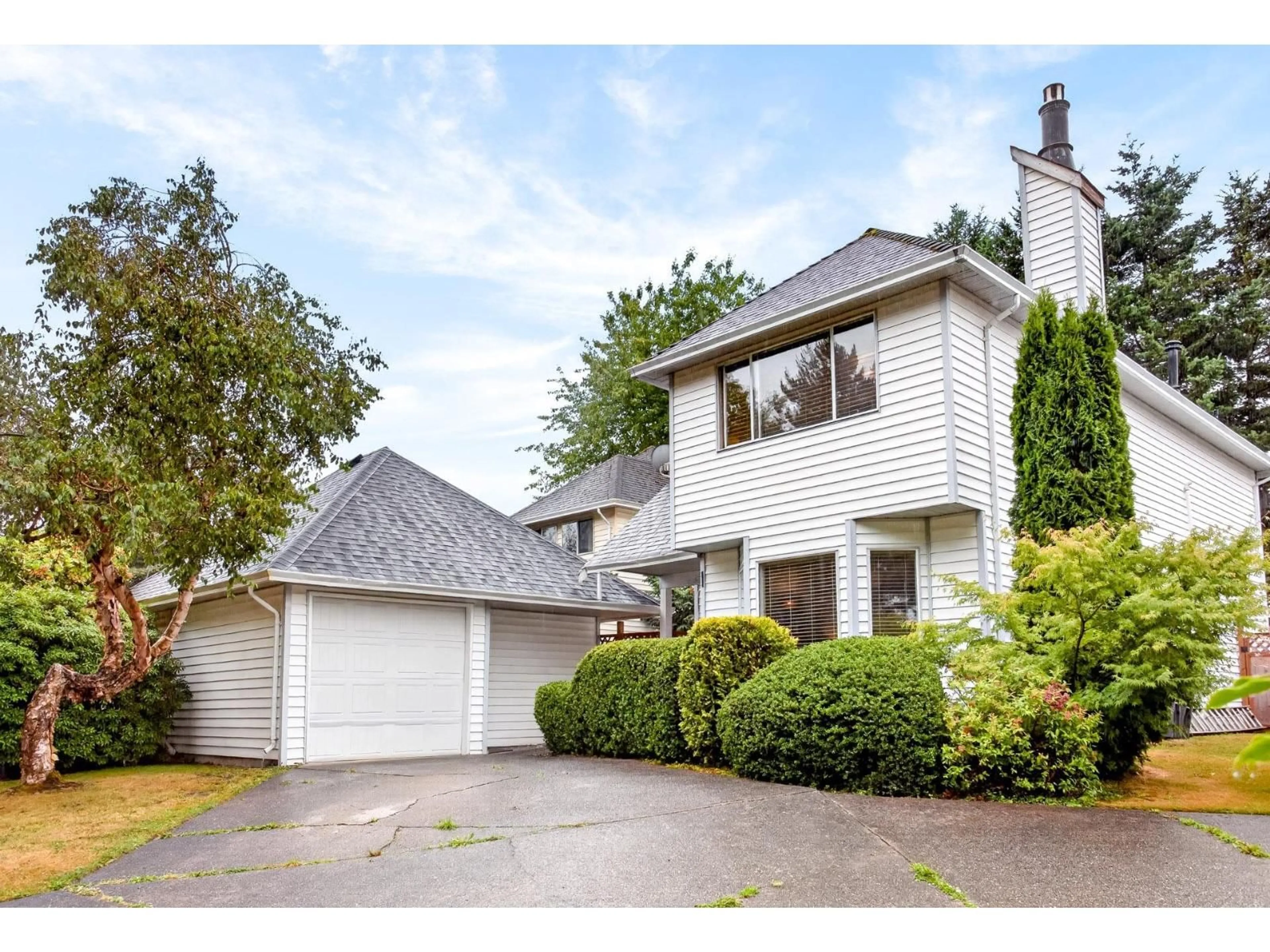 Home with vinyl exterior material, street for 12846 73 AVENUE, Surrey British Columbia V3W9C1